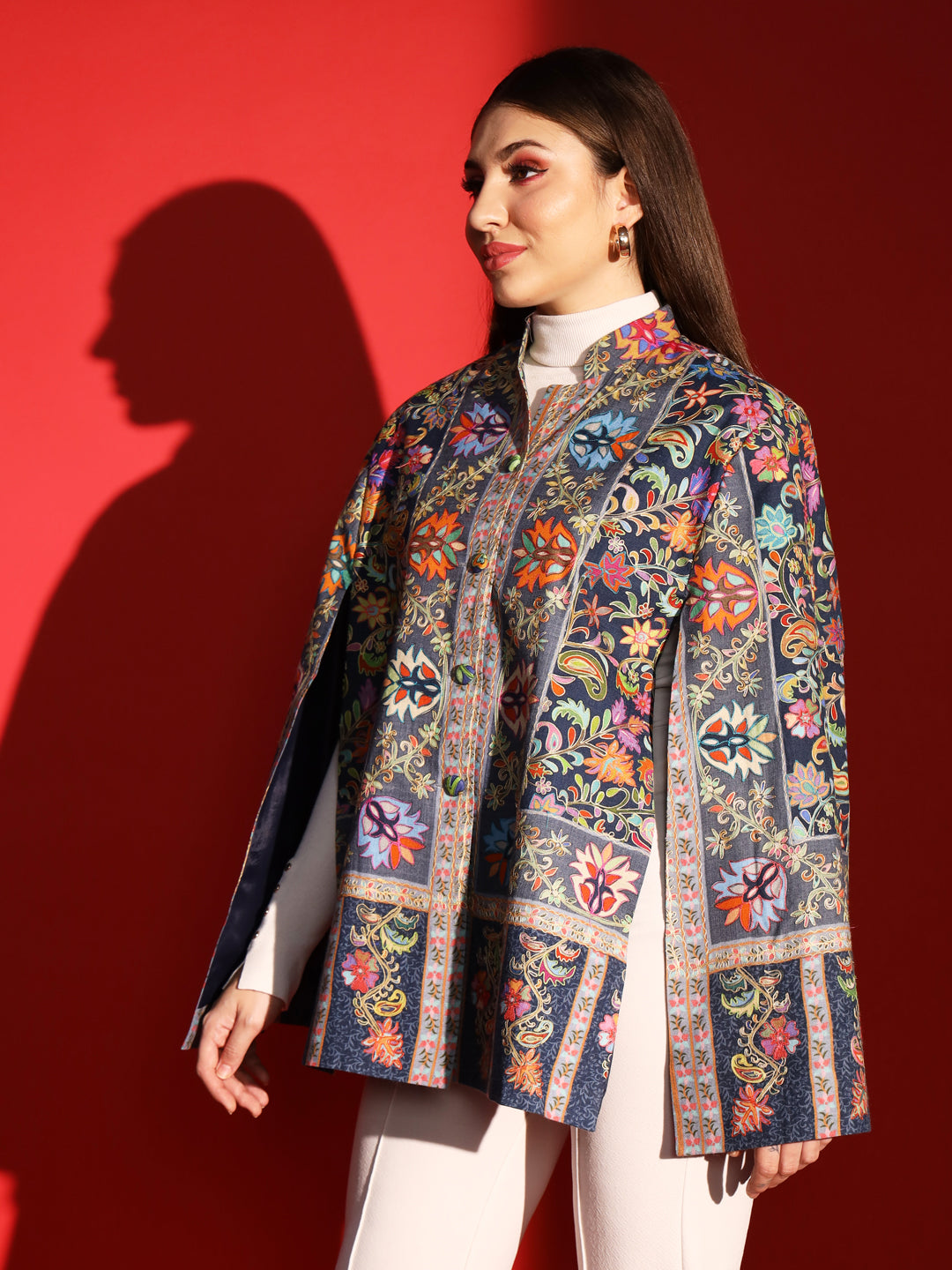 cape coat ladies, coat cape women