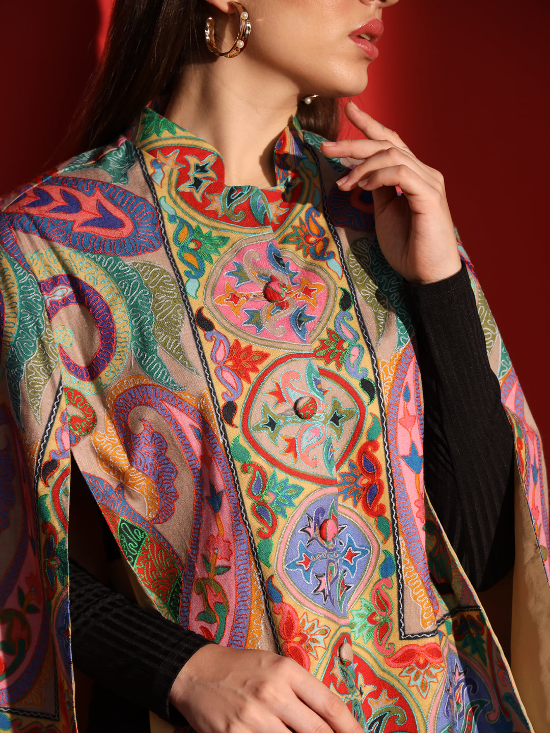 womens wool cape, wool capes for ladies