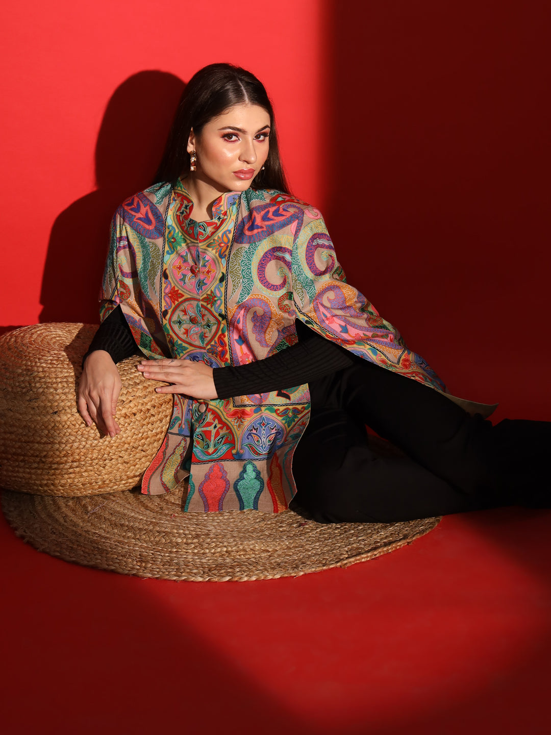 women winter capes, cape coat, women with cape