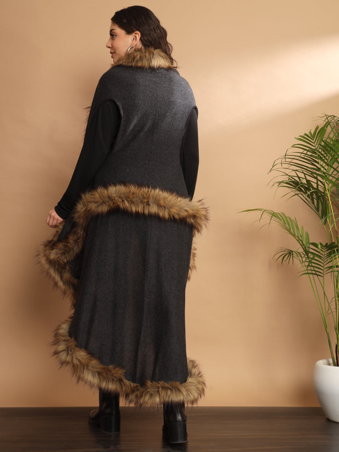 fur cape, fur jacket, fur accessories