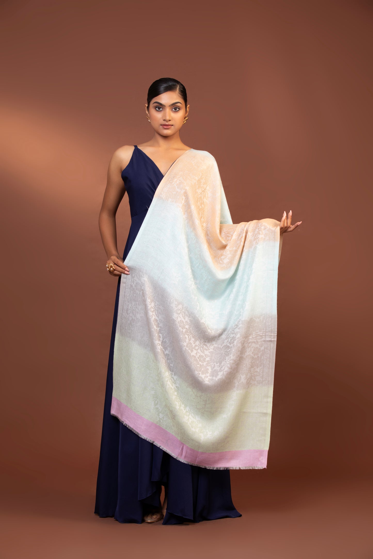 hand-woven shawl, multicolour women's shawl, artisan shawl, unique woven shawl, colorful handwoven wrap