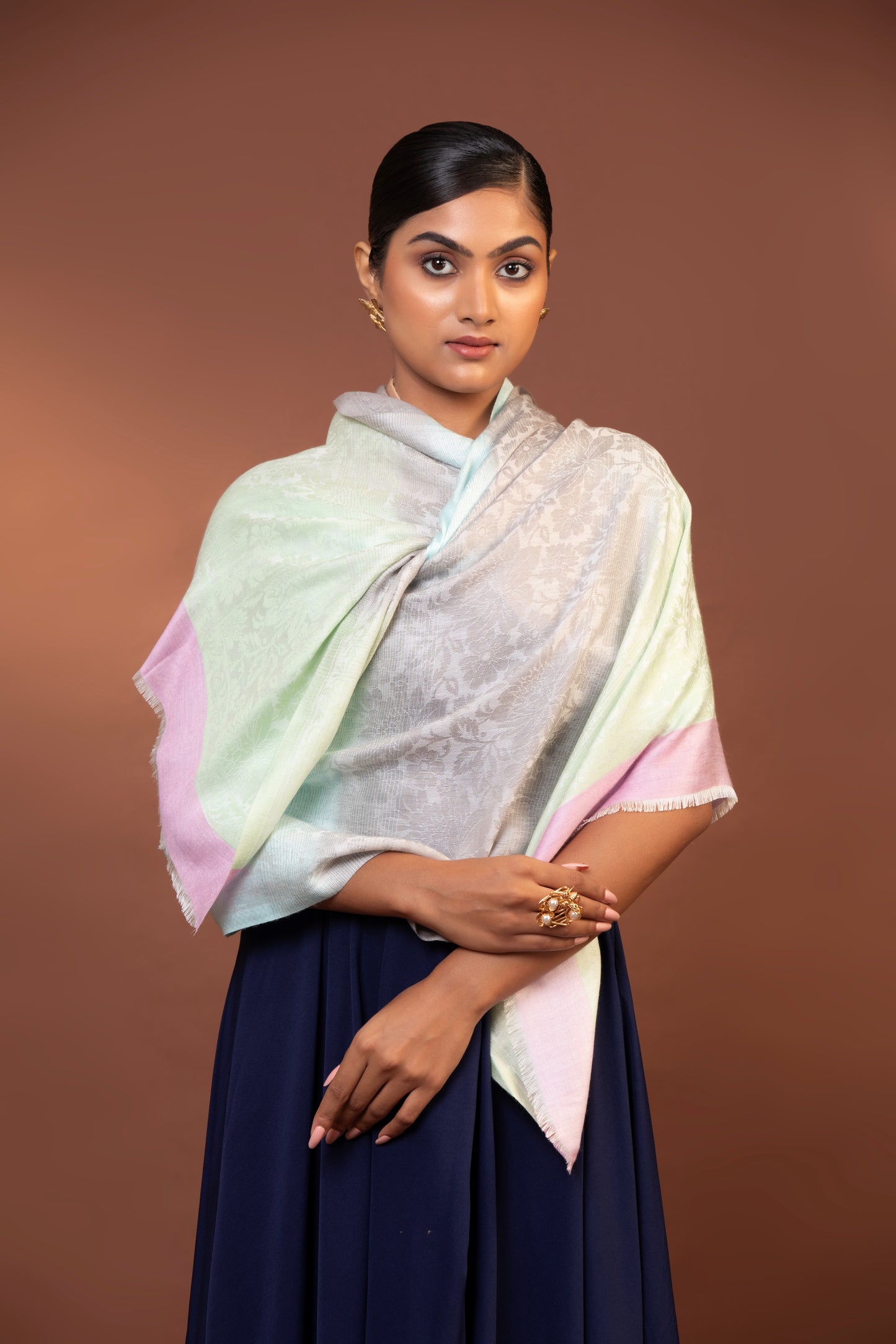 hand-woven shawl, multicolour women's shawl, artisan shawl, unique woven shawl, colorful handwoven wrap