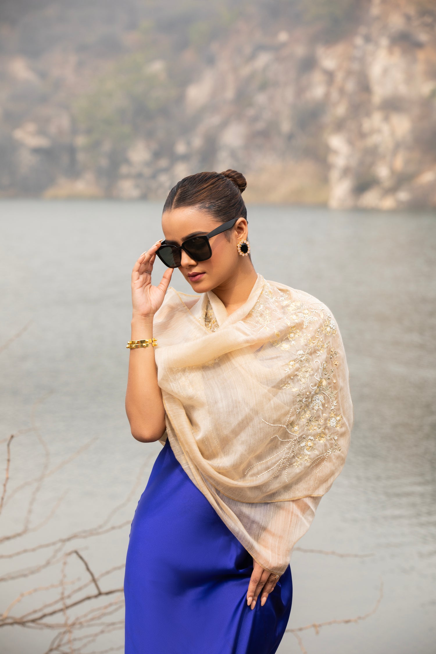 Wrap yourself in luxury with our exquisite Wool Scarf for Women, a chic and cozy accessory perfect for chilly days. Handcrafted with precision, our Beige Stole adds a touch of elegance to any ensemble, making it a must-have for fashion-forward ladies