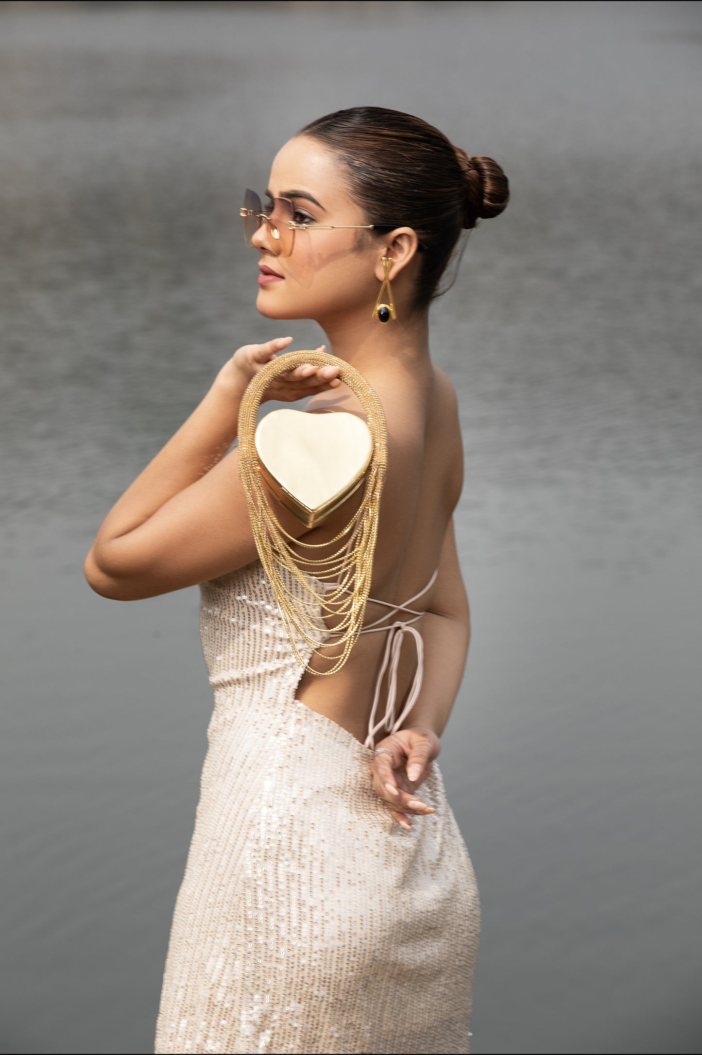 gold bag for wedding, party clutches, gold clutch bag