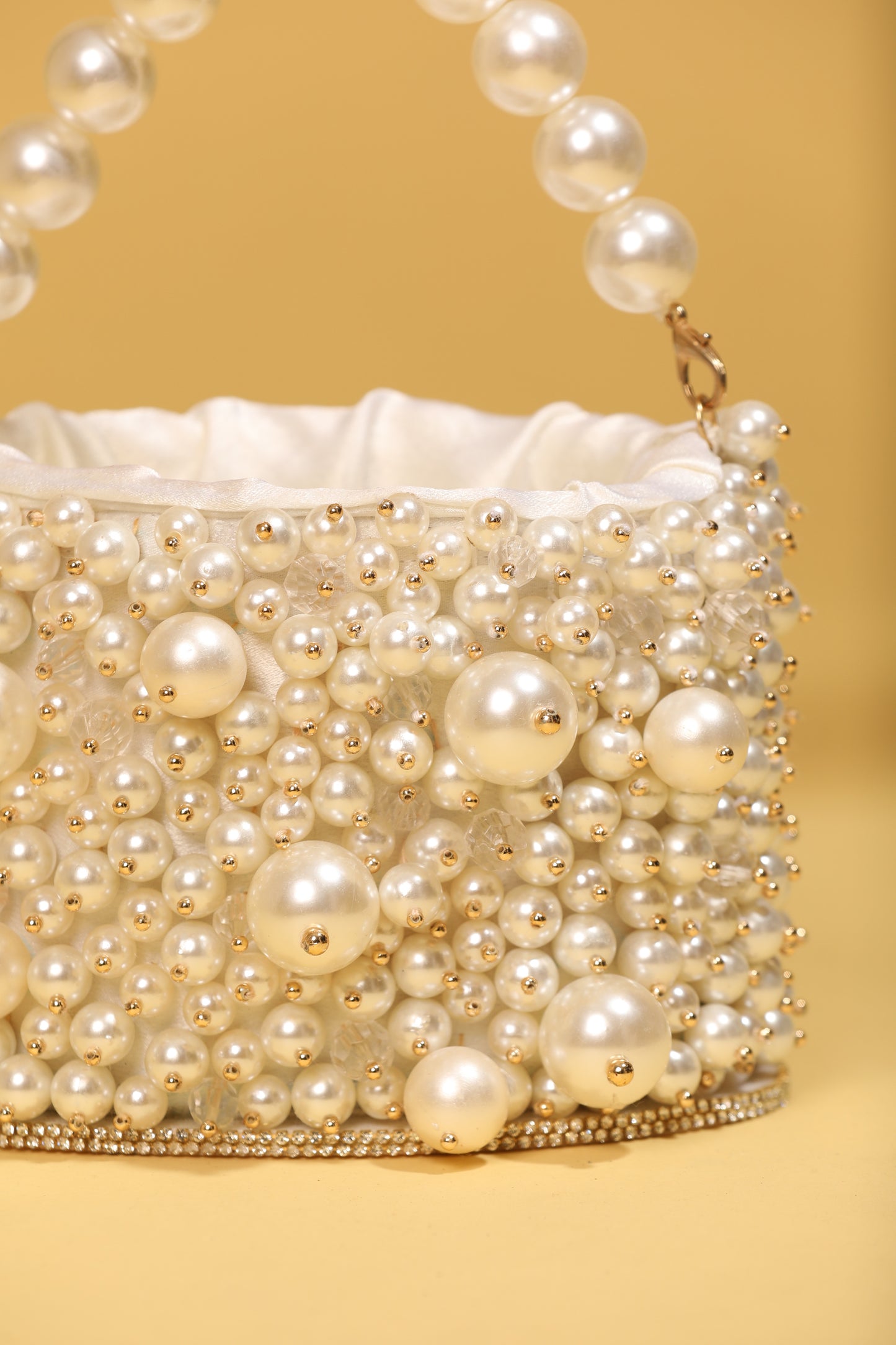 Bridal Purse, Luxury Mini Bag, Beaded, Handmade Pearl Bag, Gift for Mom, Evening Bag, Pearl Beaded Bag, Evening Bag, Handmade Pearl Bag