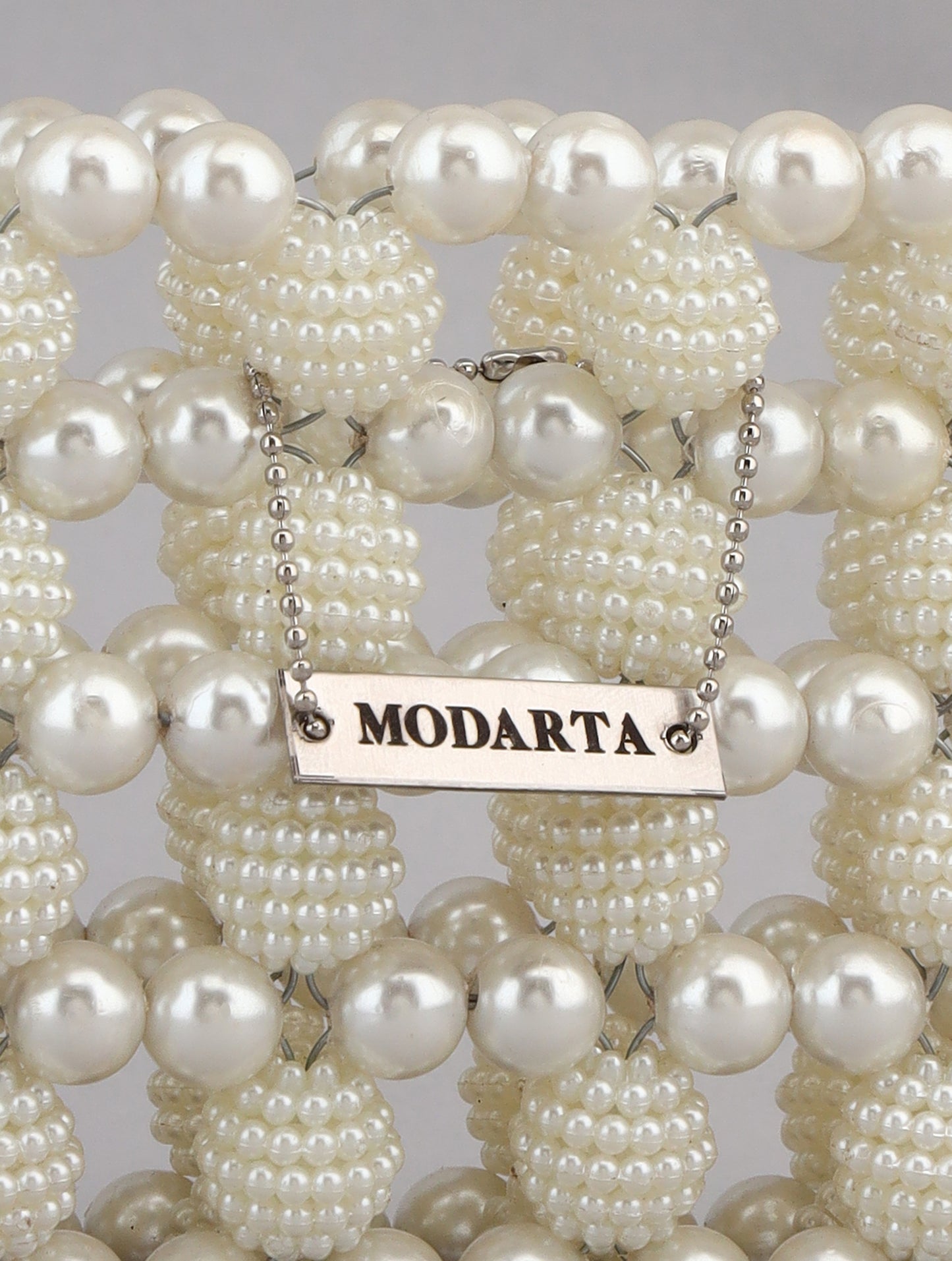 Mini Purse Stylish Purse made of pearls