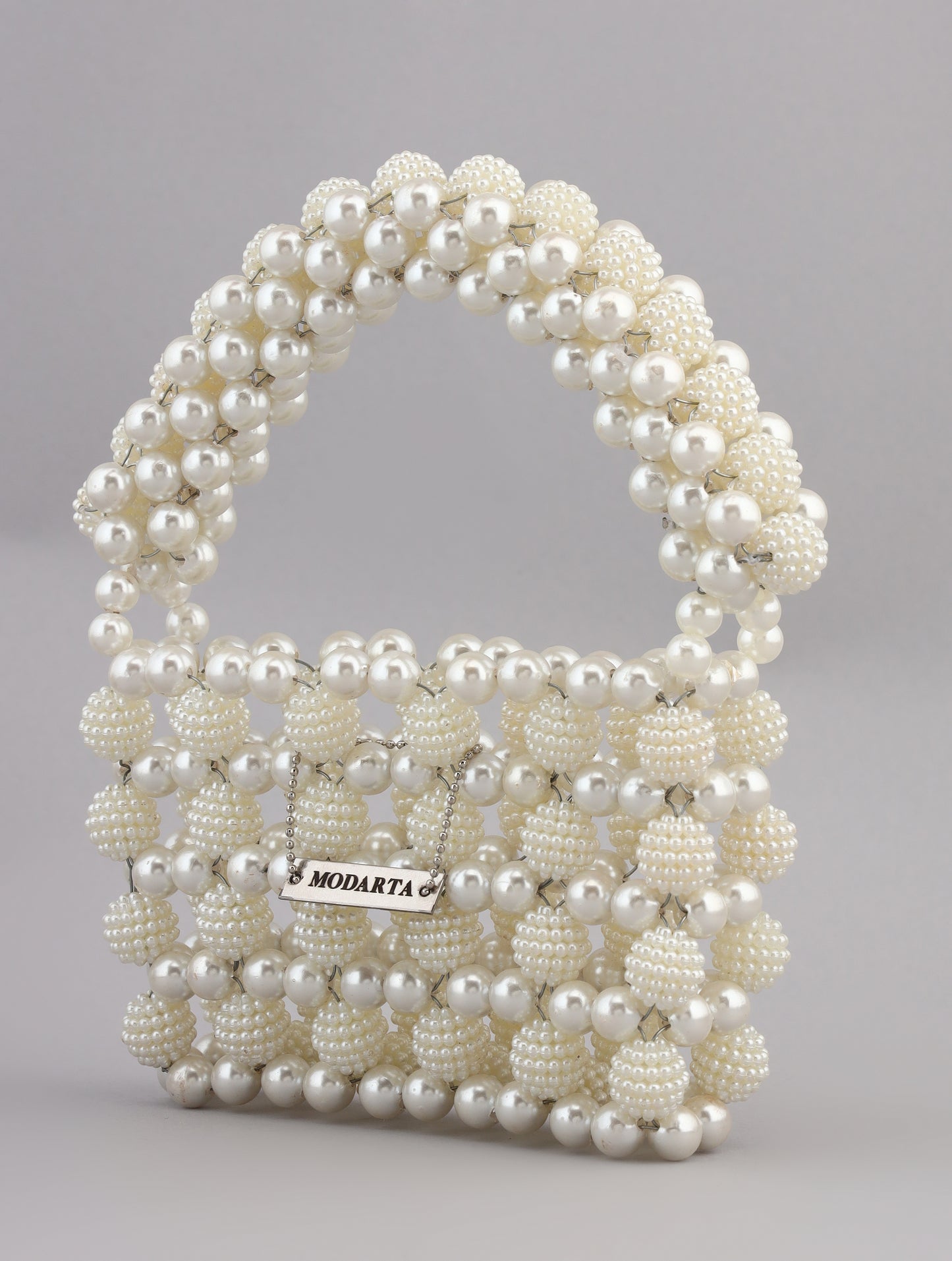 Mini Purse Stylish Purse made of pearls