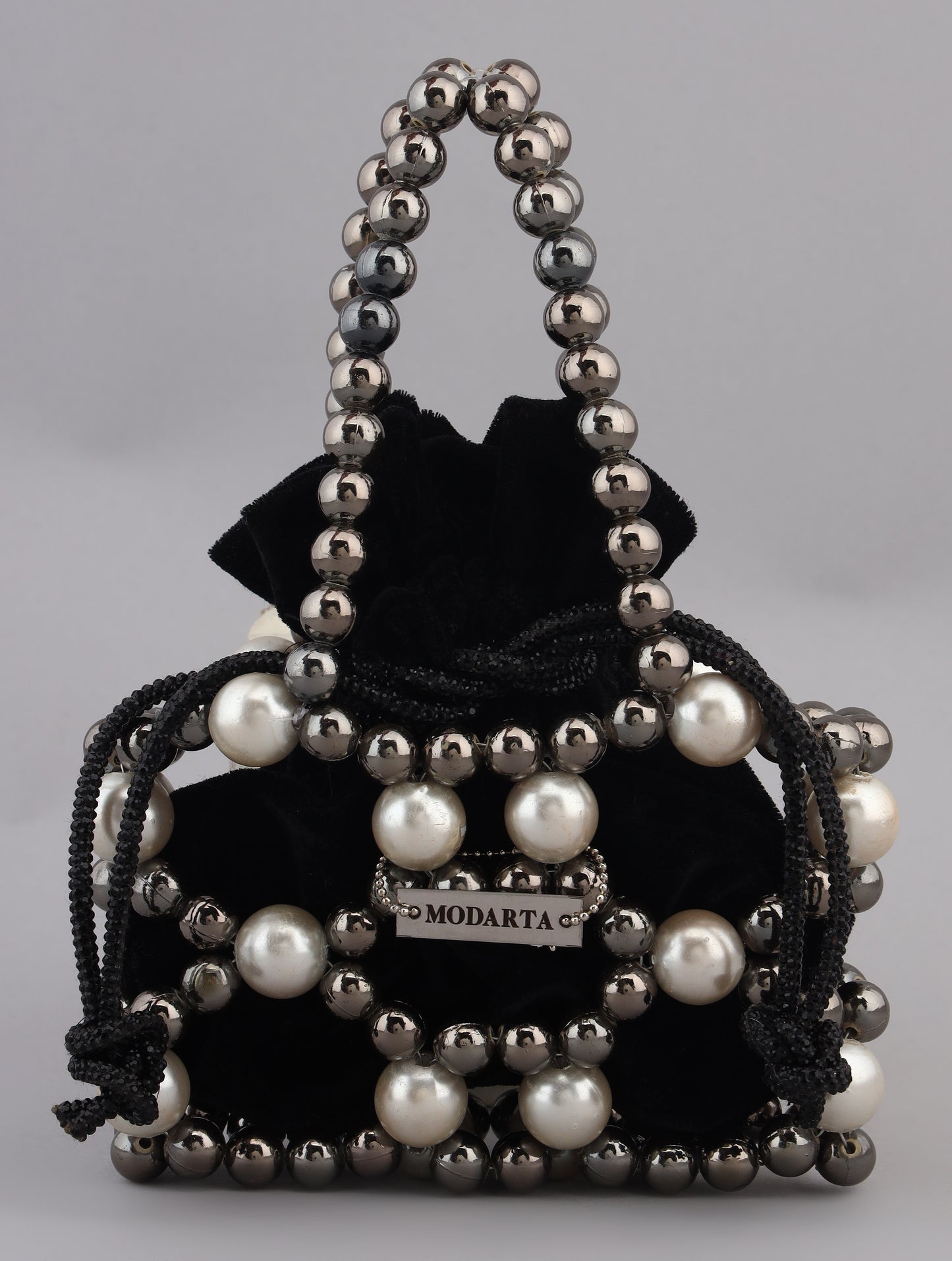 mini purse, small purse, mini bag, Pearls purse, black purse