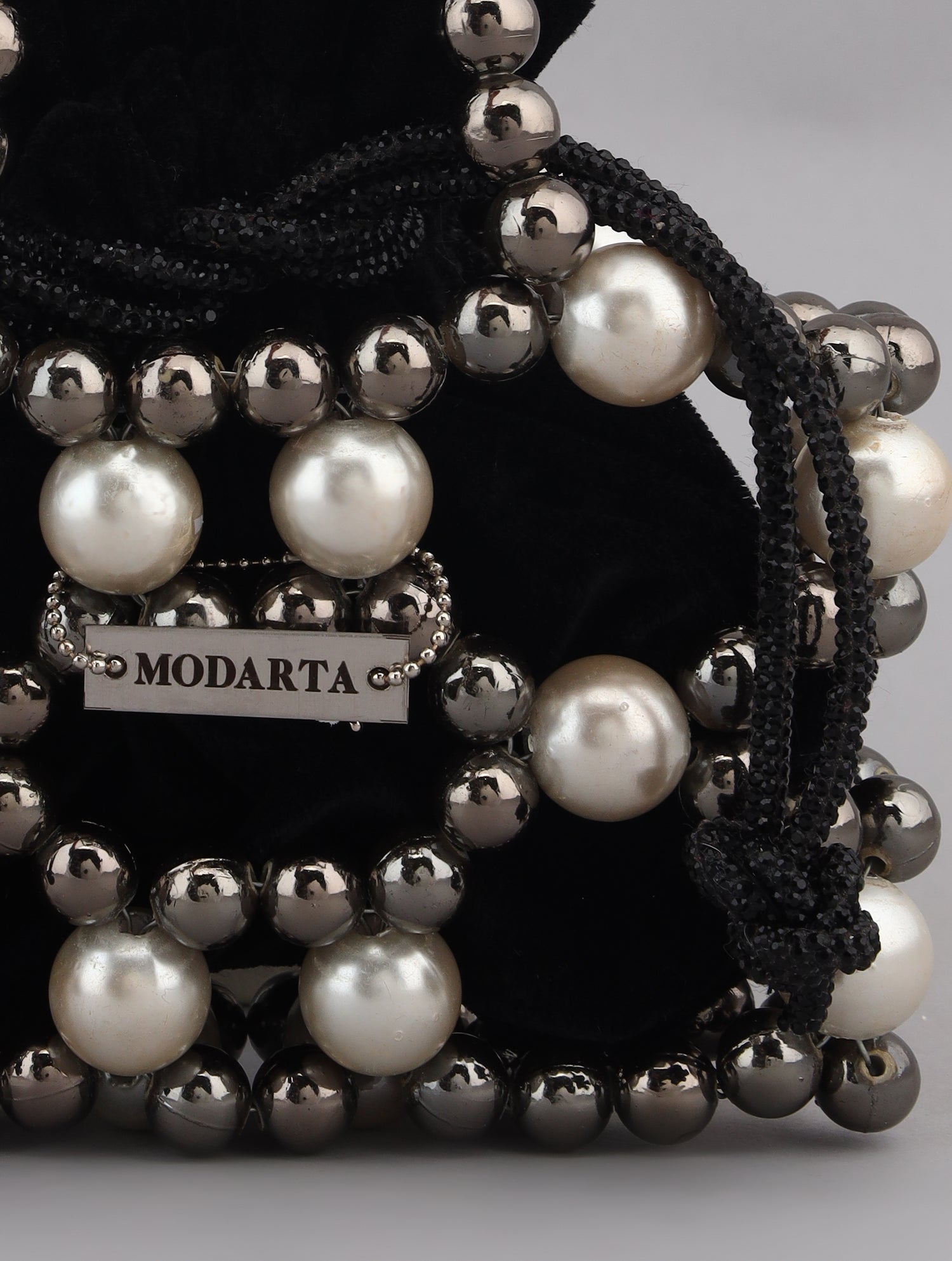 mini purse, small purse, mini bag, Pearls purse, black purse