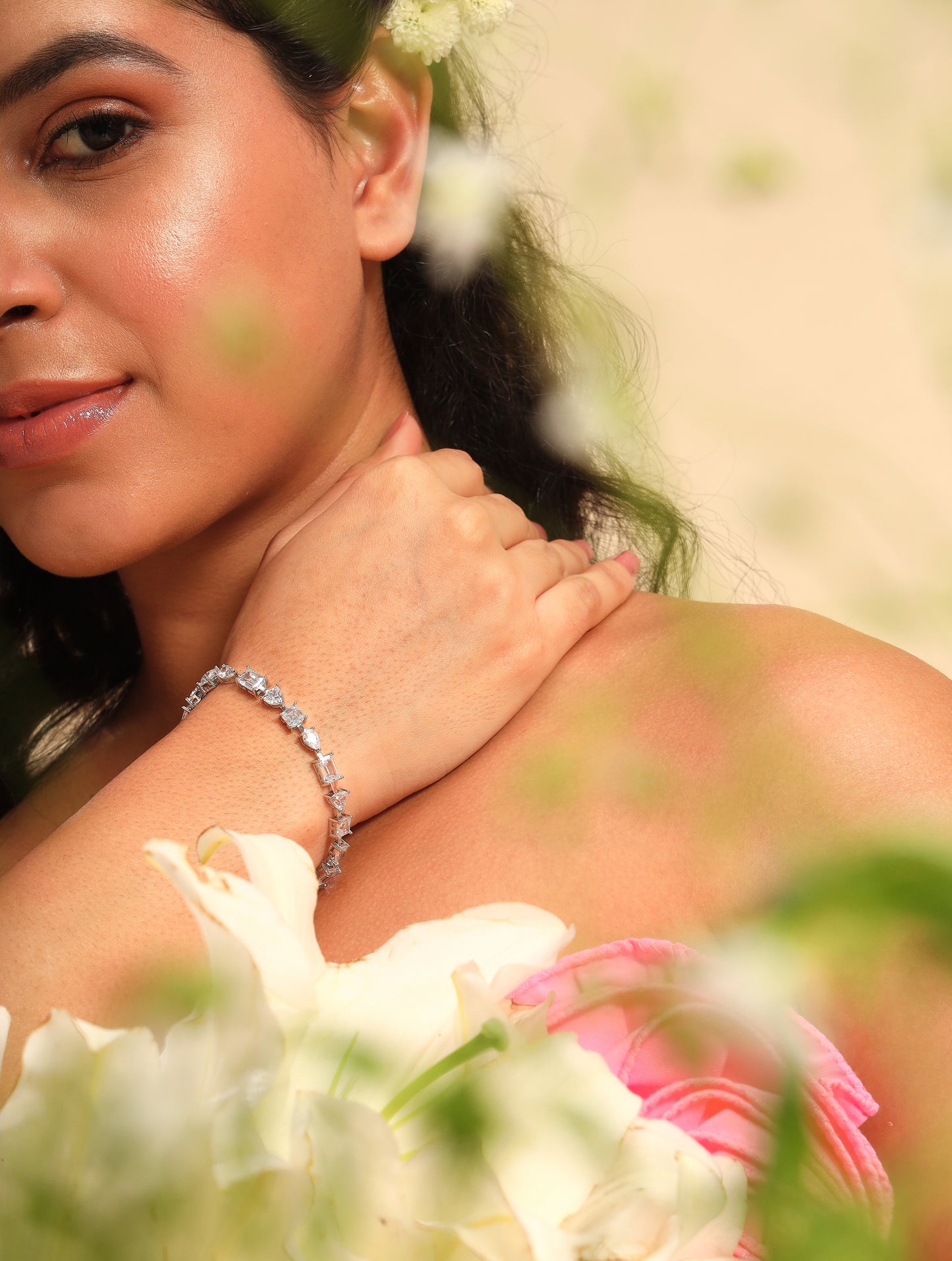 solitaire diamond bracelet, diamond tennis bracelet, diamond bracelet, diamond tennis bracelet womens, silver diamond bracelet