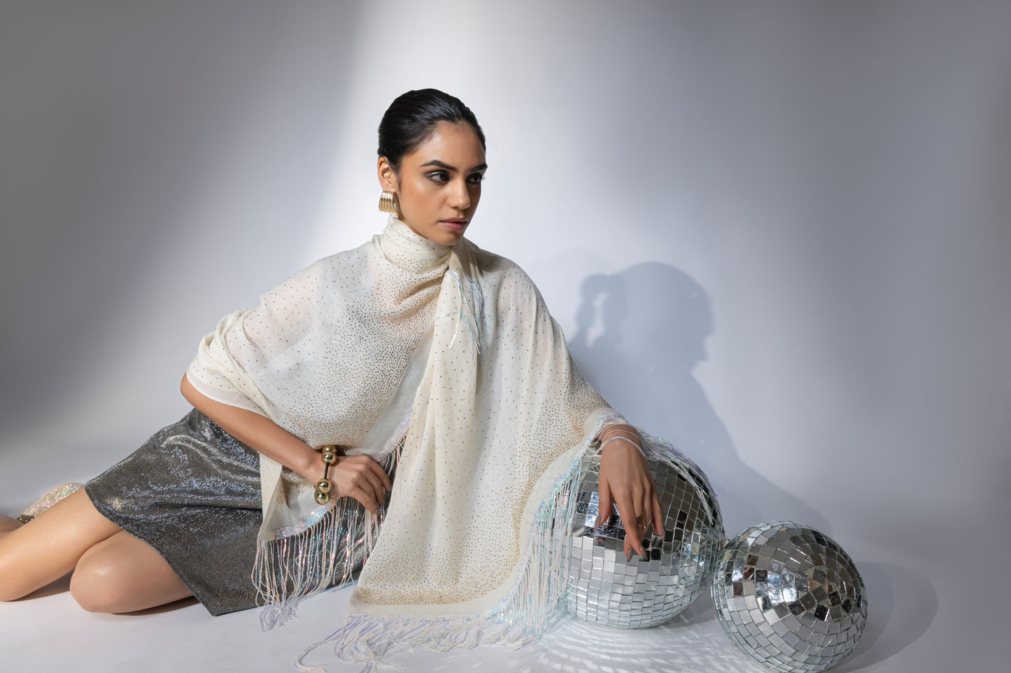 white shawl, party shawls, bridal shawls, swarovski products