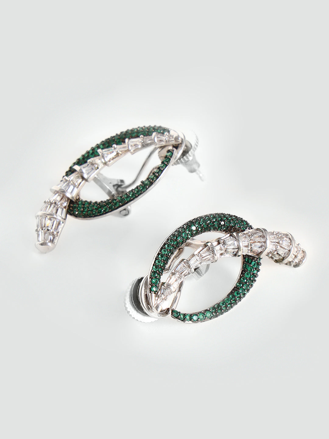 Serpent Coil Earrings – Bold Snake Motif Jewelry