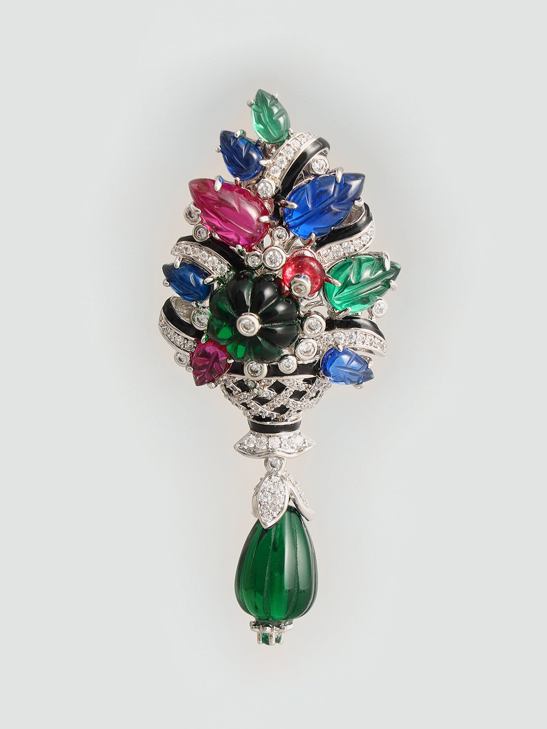 Floral Multicoloured Earrings – Artistic Statement Jewelry for Every Occasion