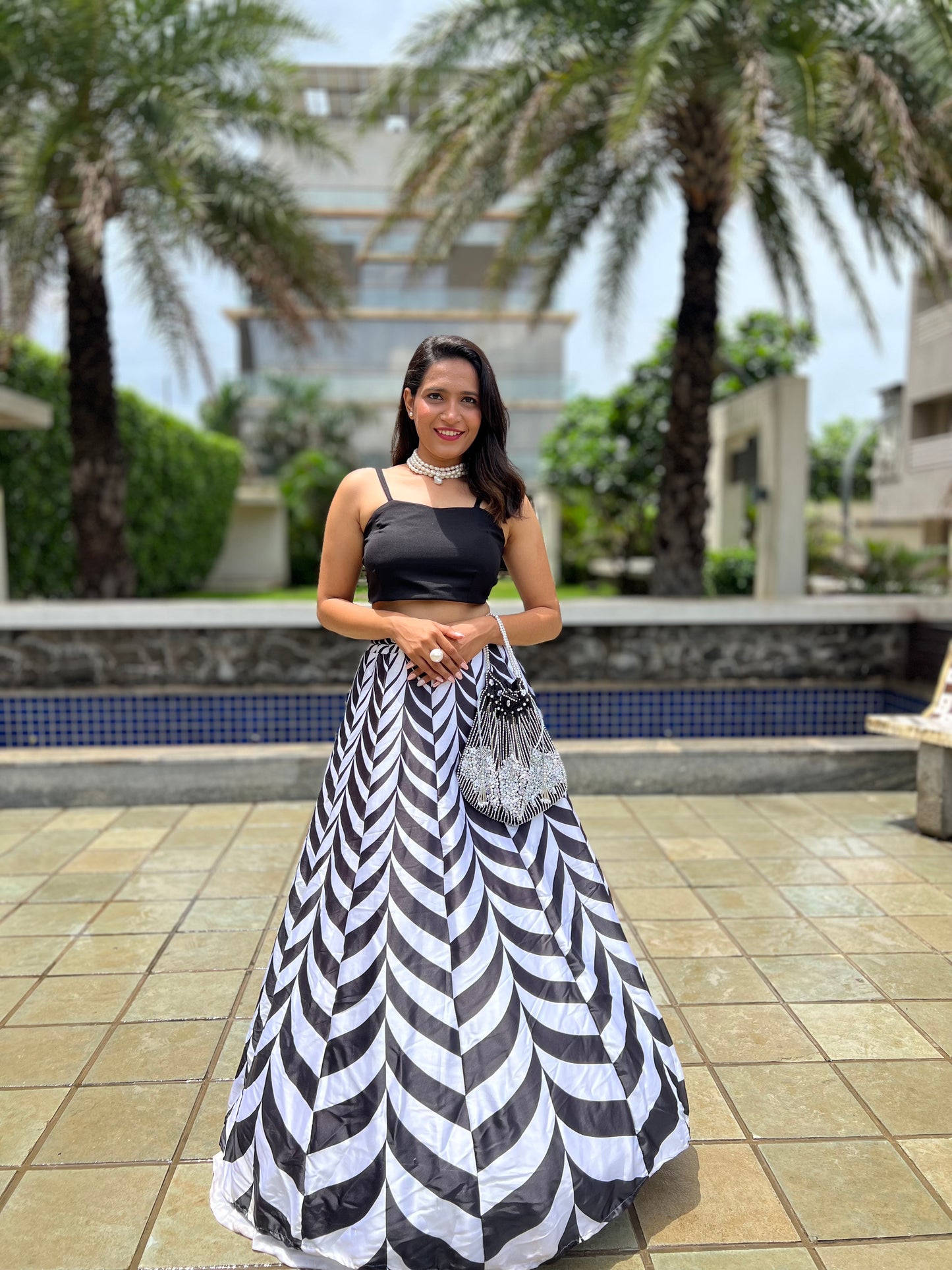 Dr. Krishna Patel's Luxe Hand Embroidered Potli Bag
