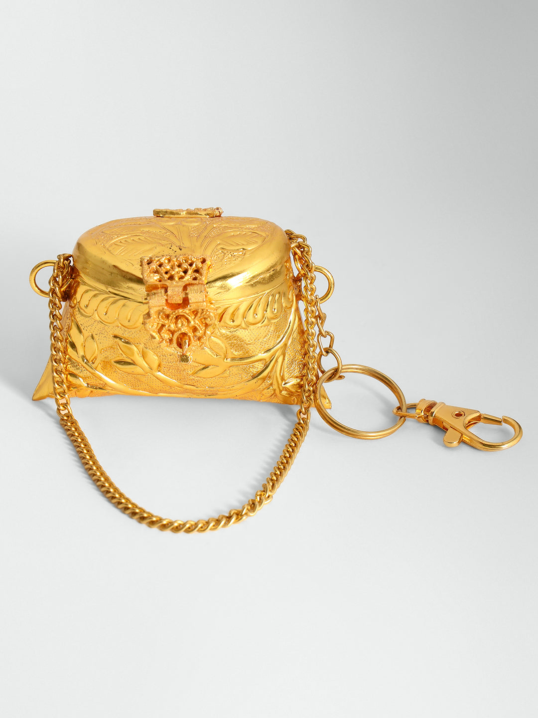 Luxe Mini Gold Batua Purse – Festive Potli Bag Style