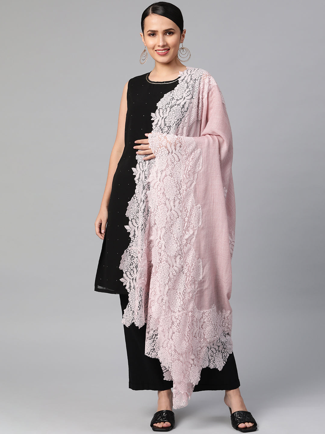 pink shawl online, winter scarves for women, winter shawl for