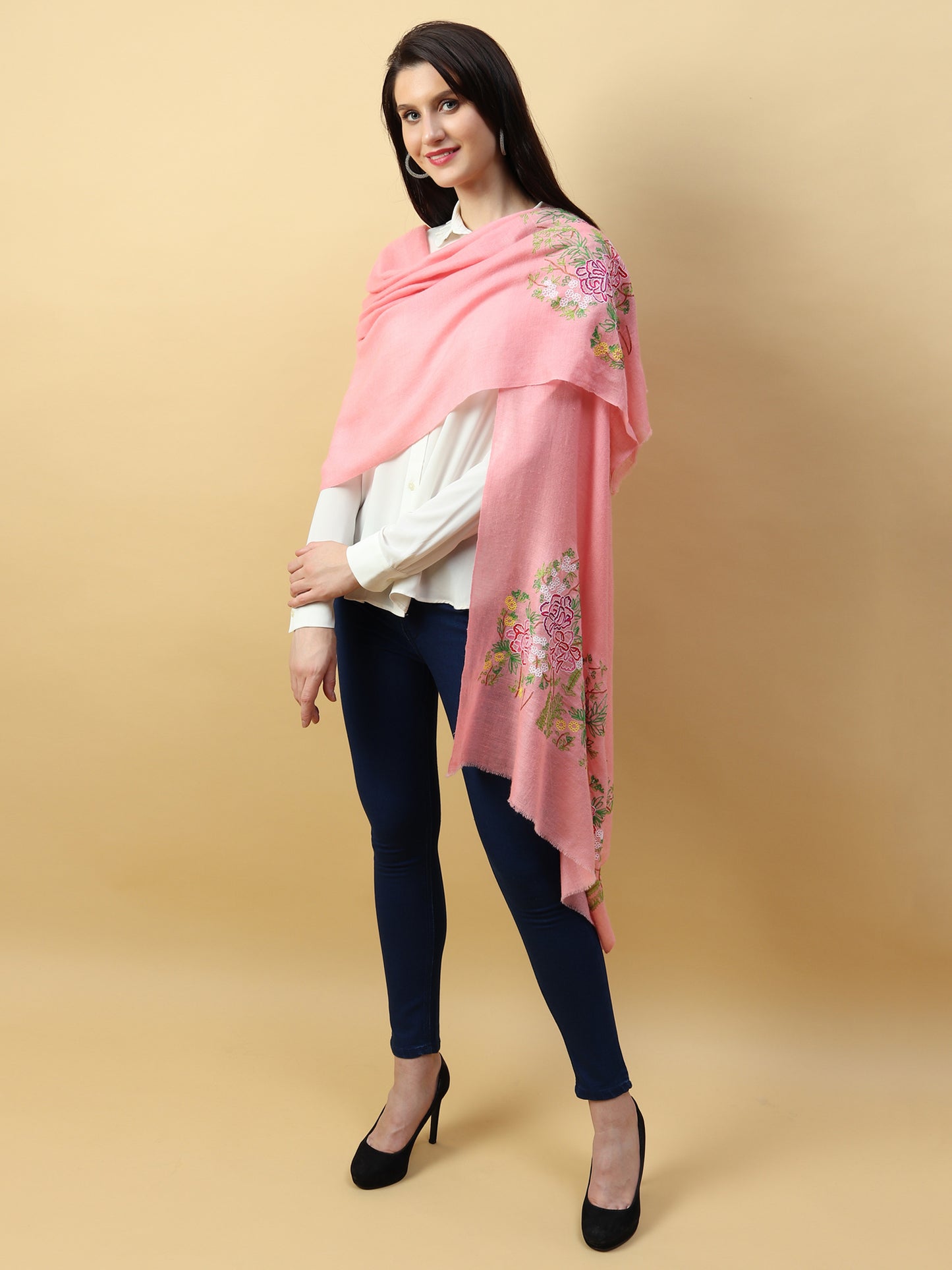 original pashmina shawl, embroidered shawls online