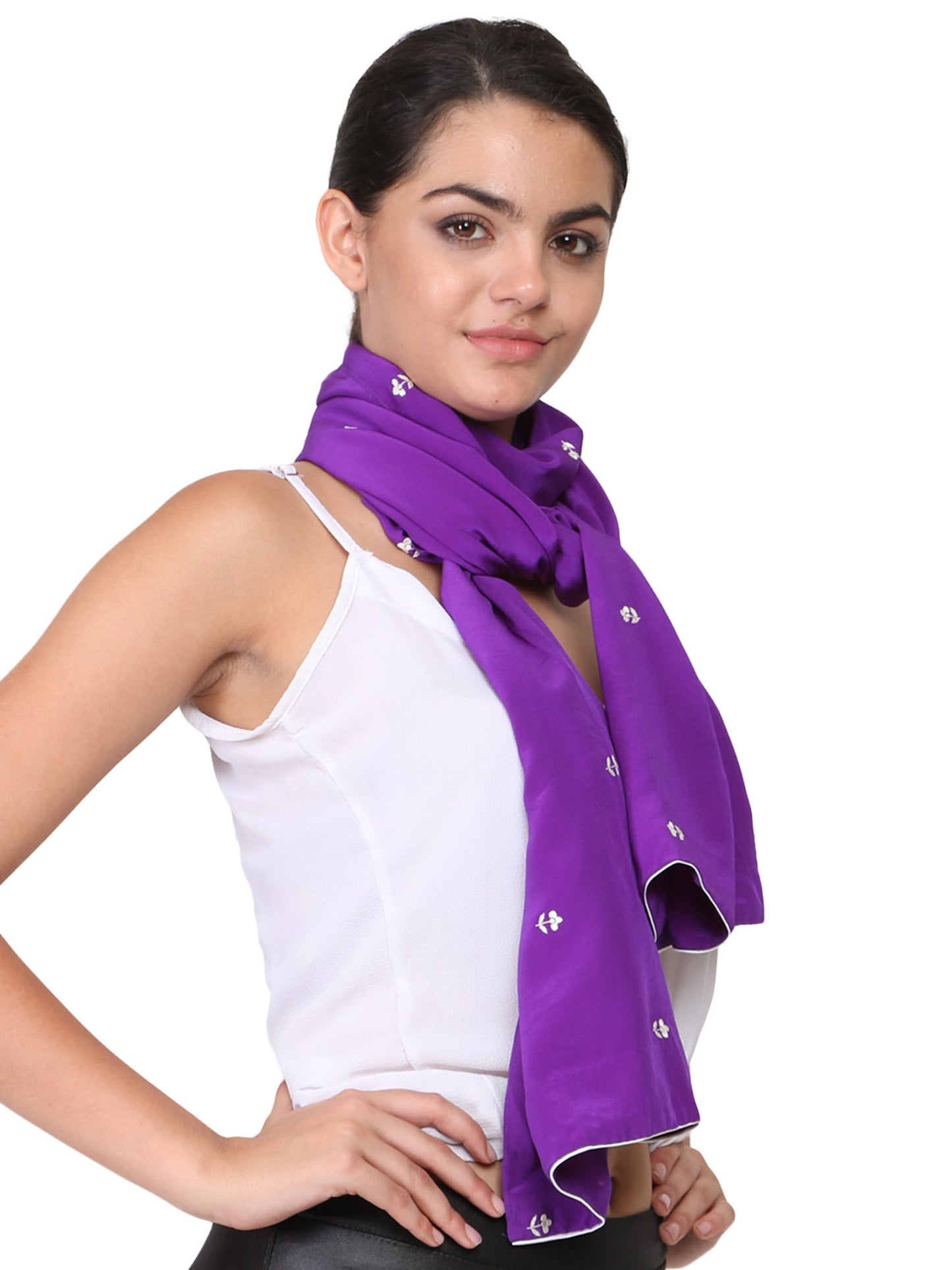 authentic parsi gara work on stoles