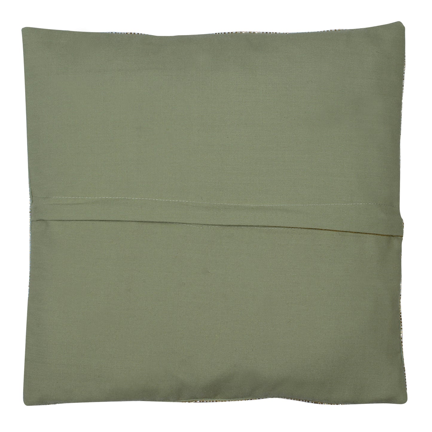 Green Cushion Covers Set, Embellished & Hand Embroidered