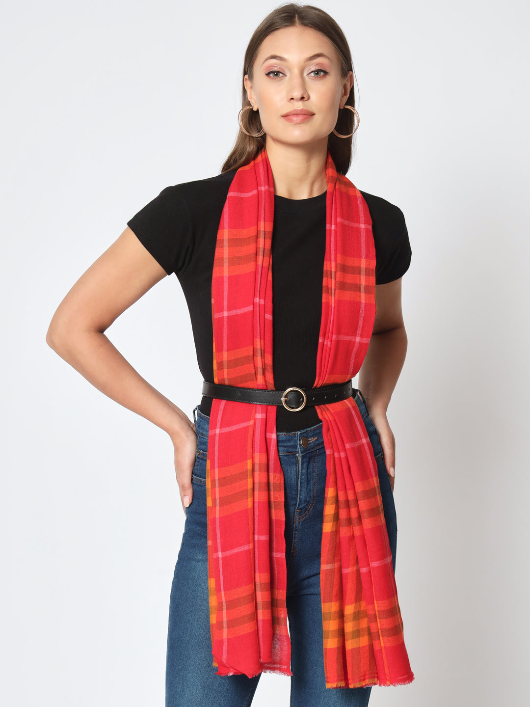pashmina shawl online, red shawl