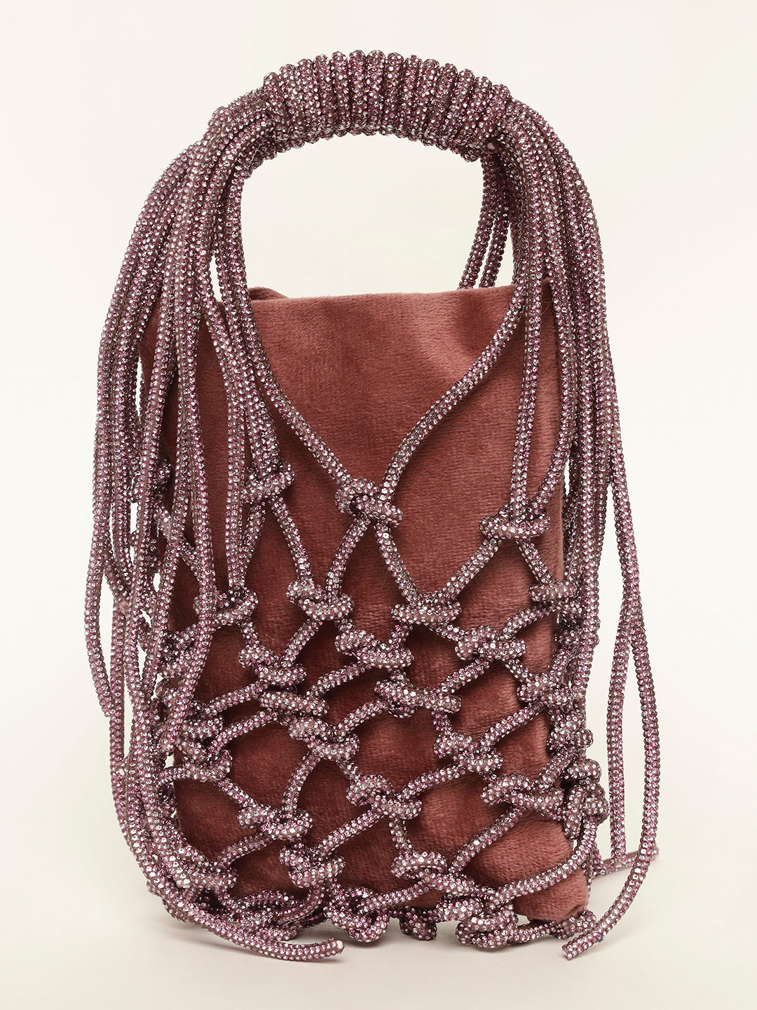 Pink Crystals Party Clutch – Stylish Evening Purse