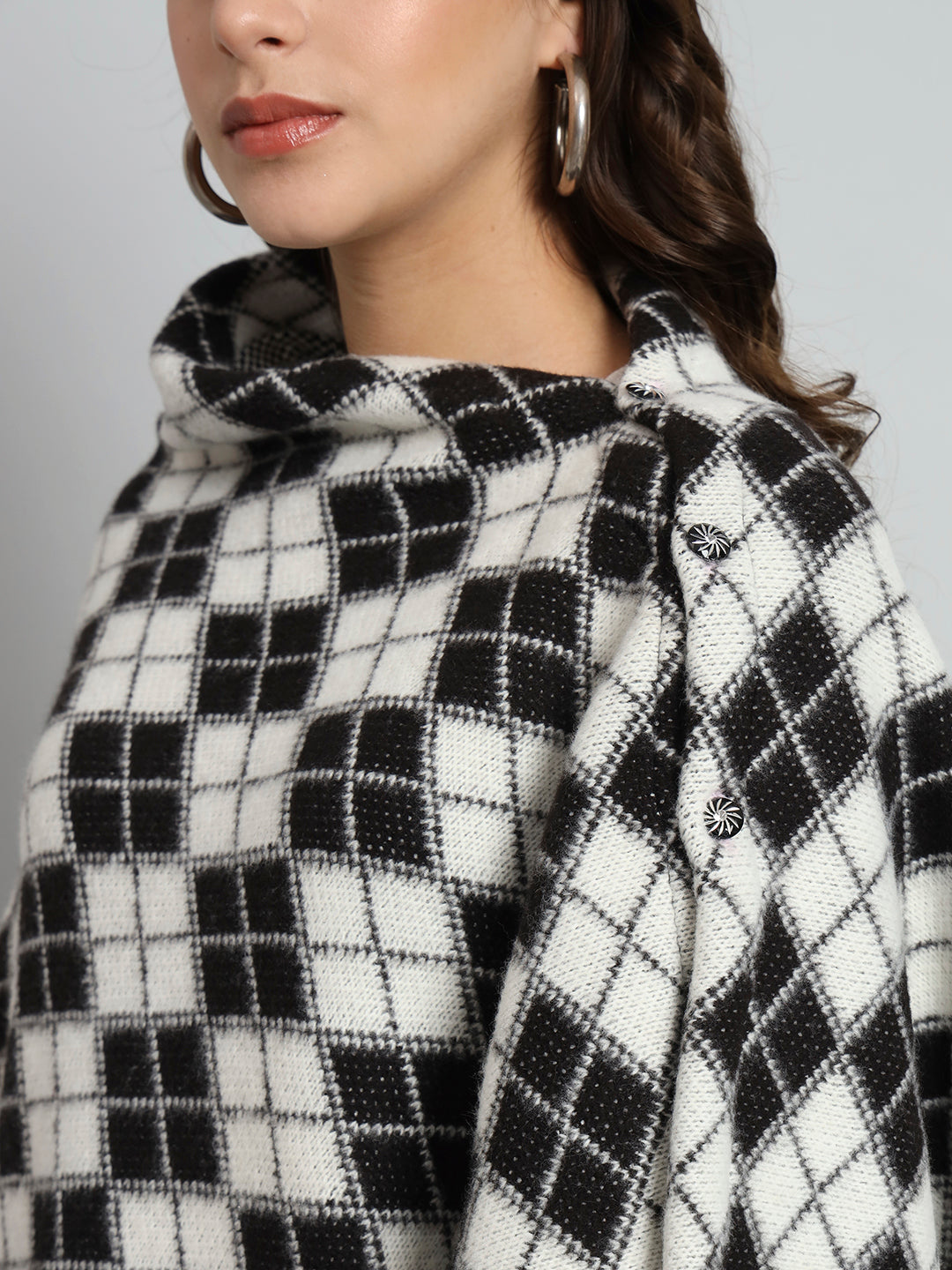 poncho woolen, woolen poncho for ladies