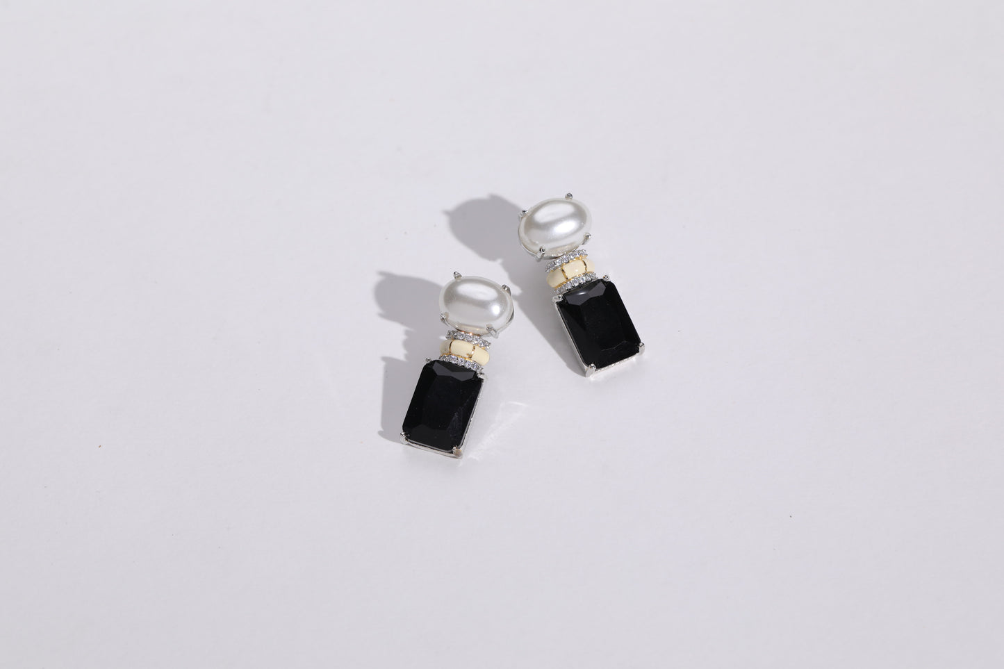Classic Black and Pearls Earrings | Buy Jewelry Online