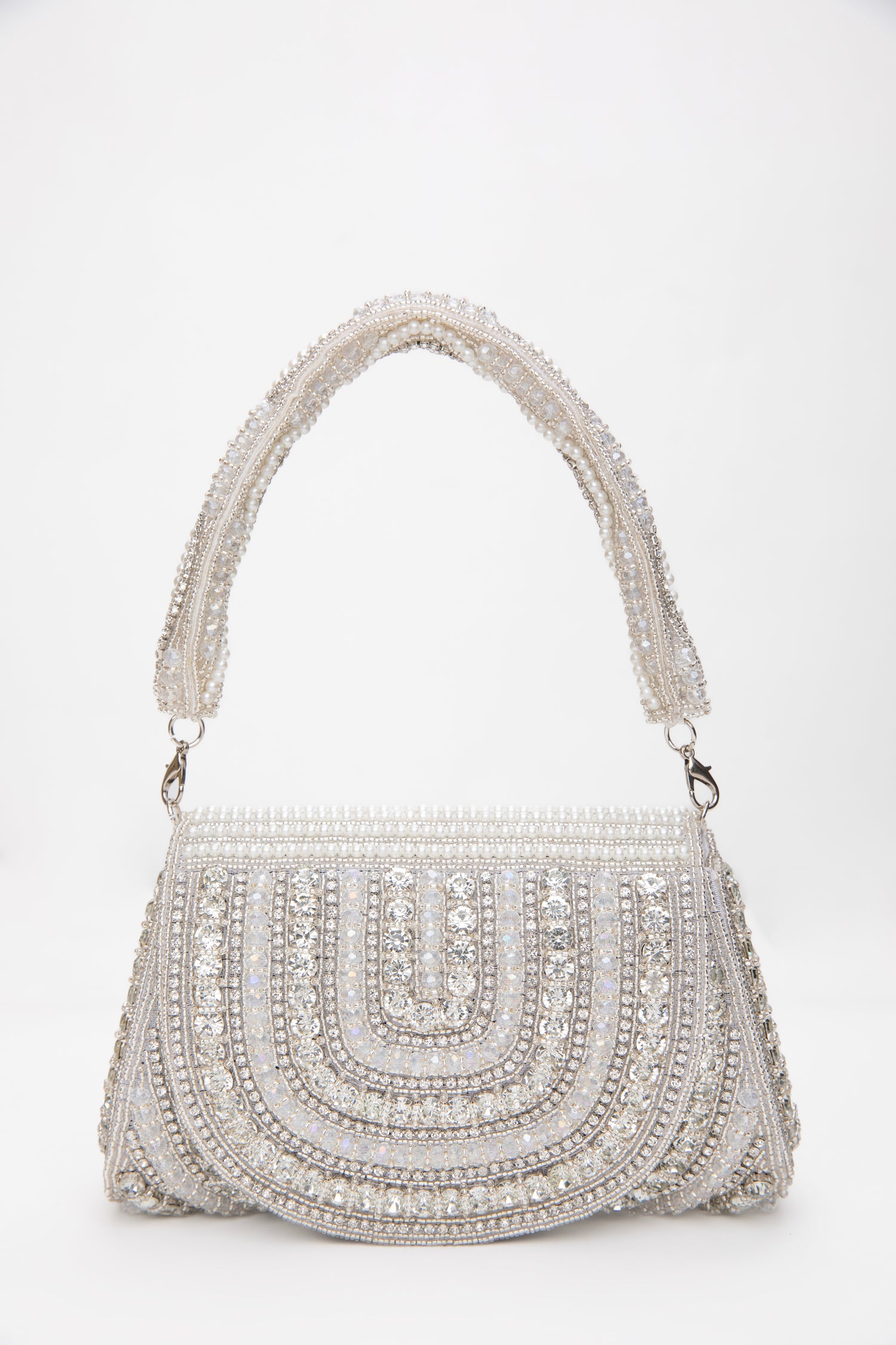 Cheap white clutch bag online