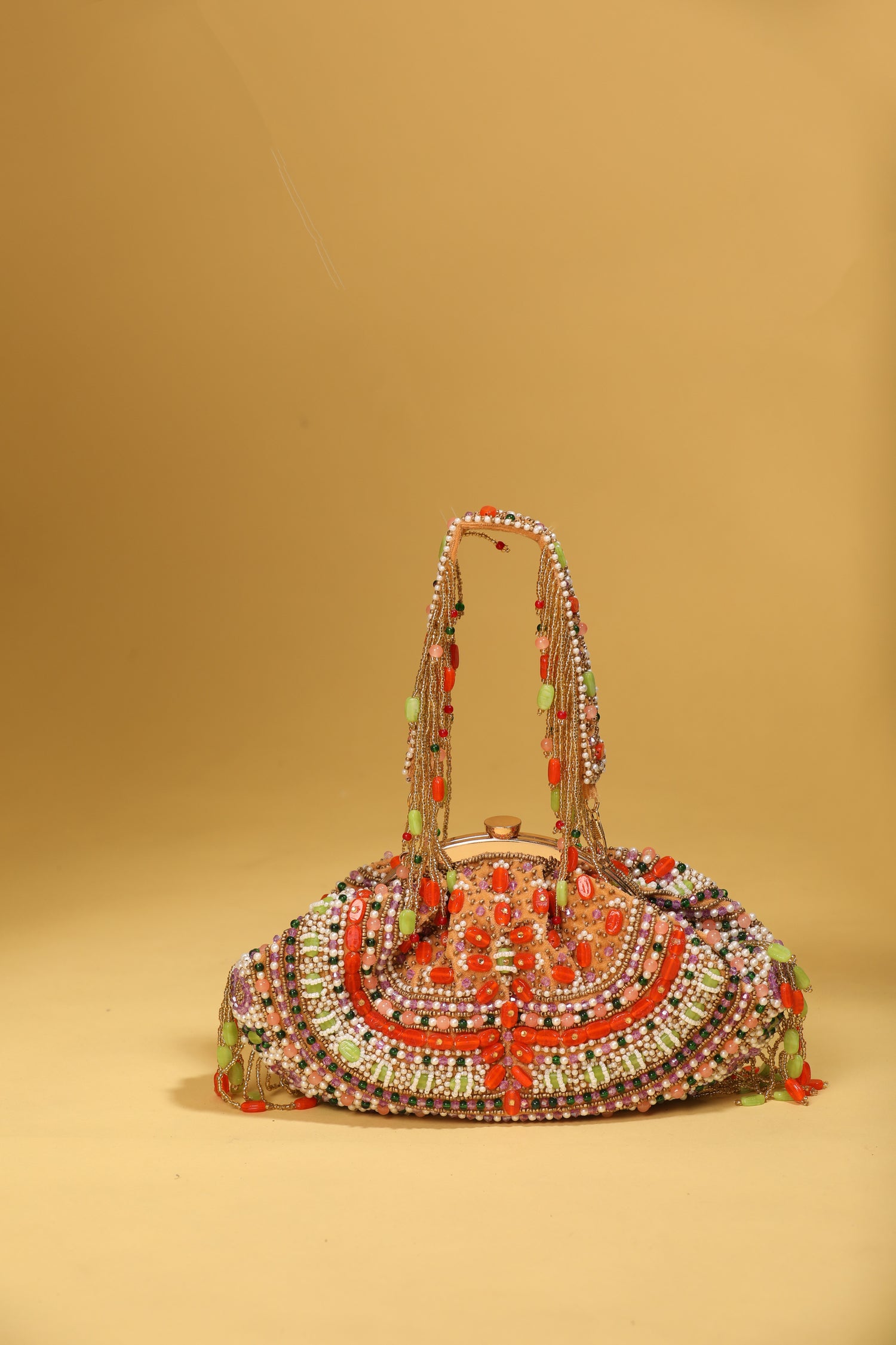 Designer bag, potli bag, bridal purse, designer handbag, heavy potli bag, heavy handbag, wedding bag