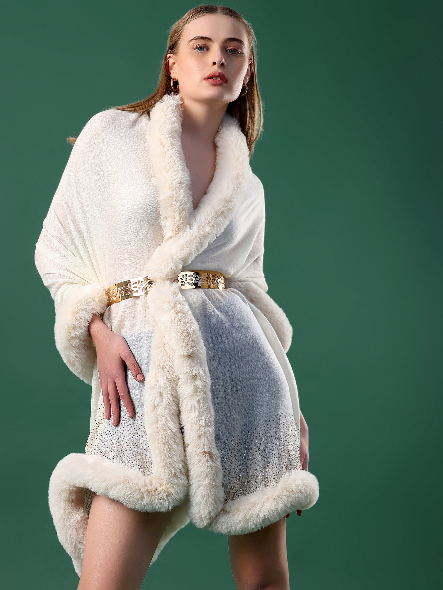 white fur shawl, white fur stole, shawl white fur, fur shawls