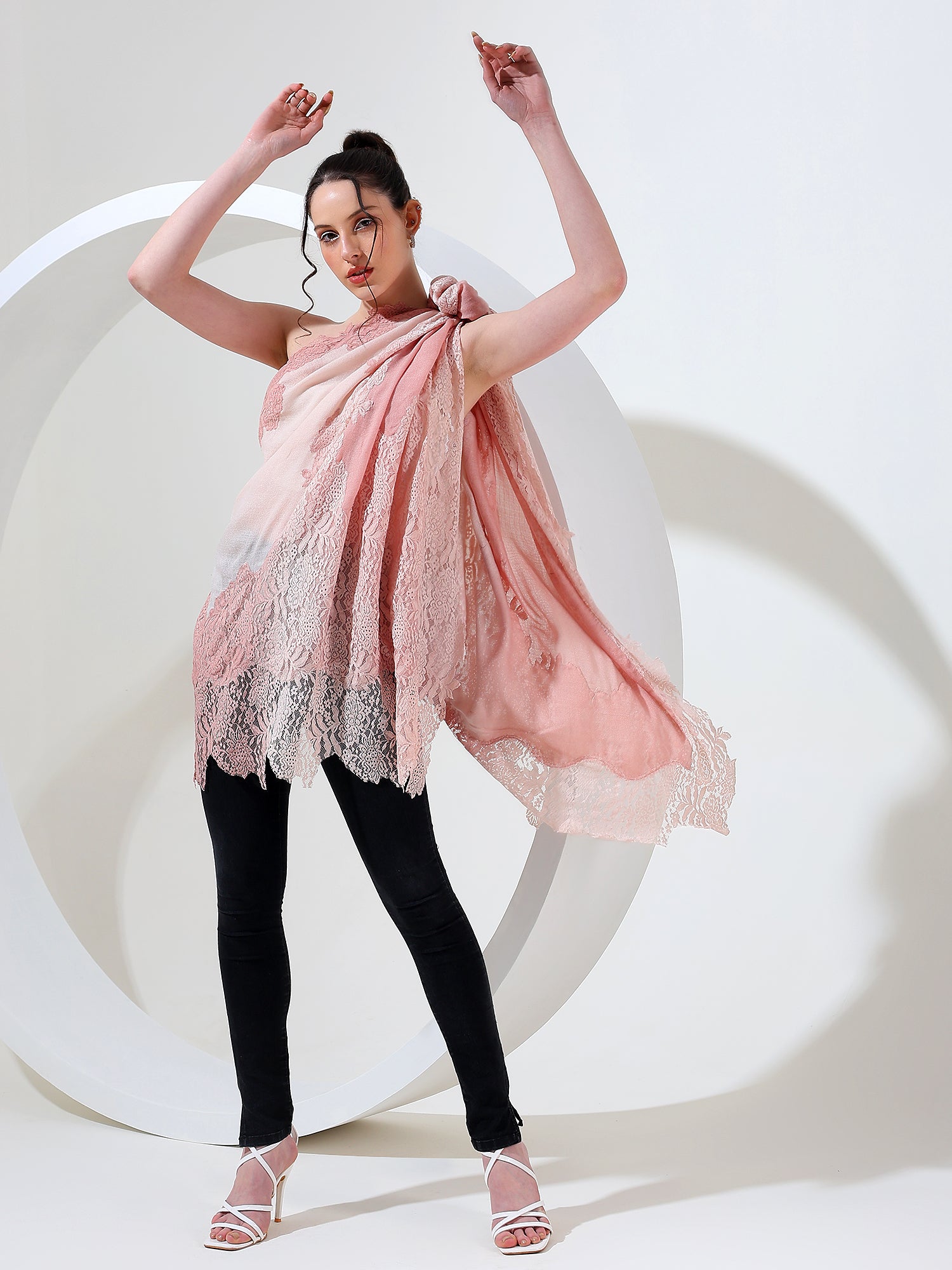 Pink Shawl, laceShawl, Wedding Shawls, Wedding gifts, shawls