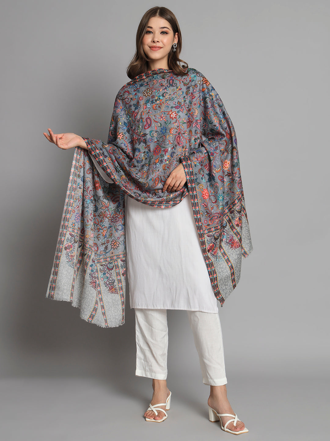 pure pashmina shawl price, kashmiri shawl price
