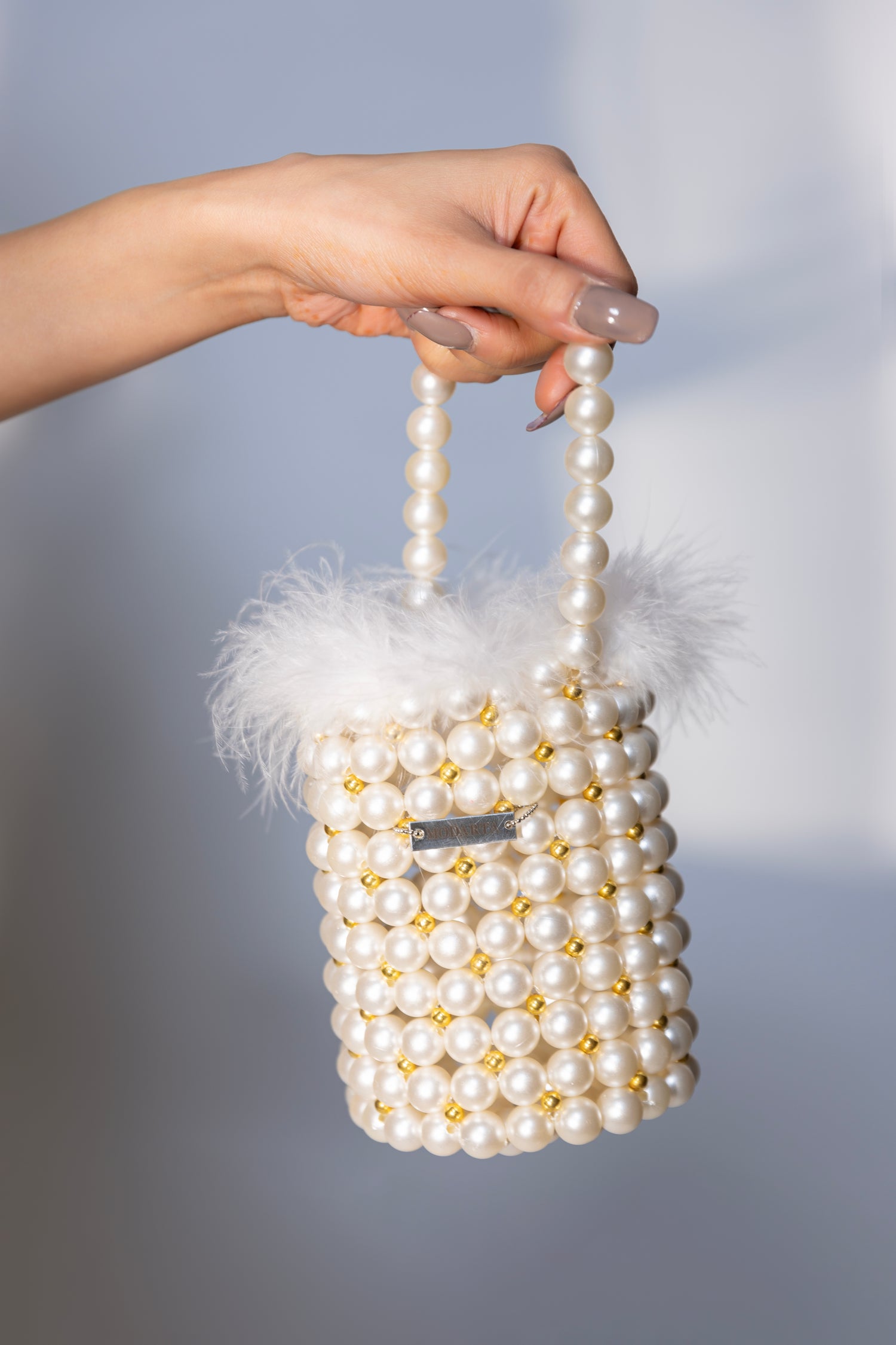 pearl purse, small hand purse for ladies