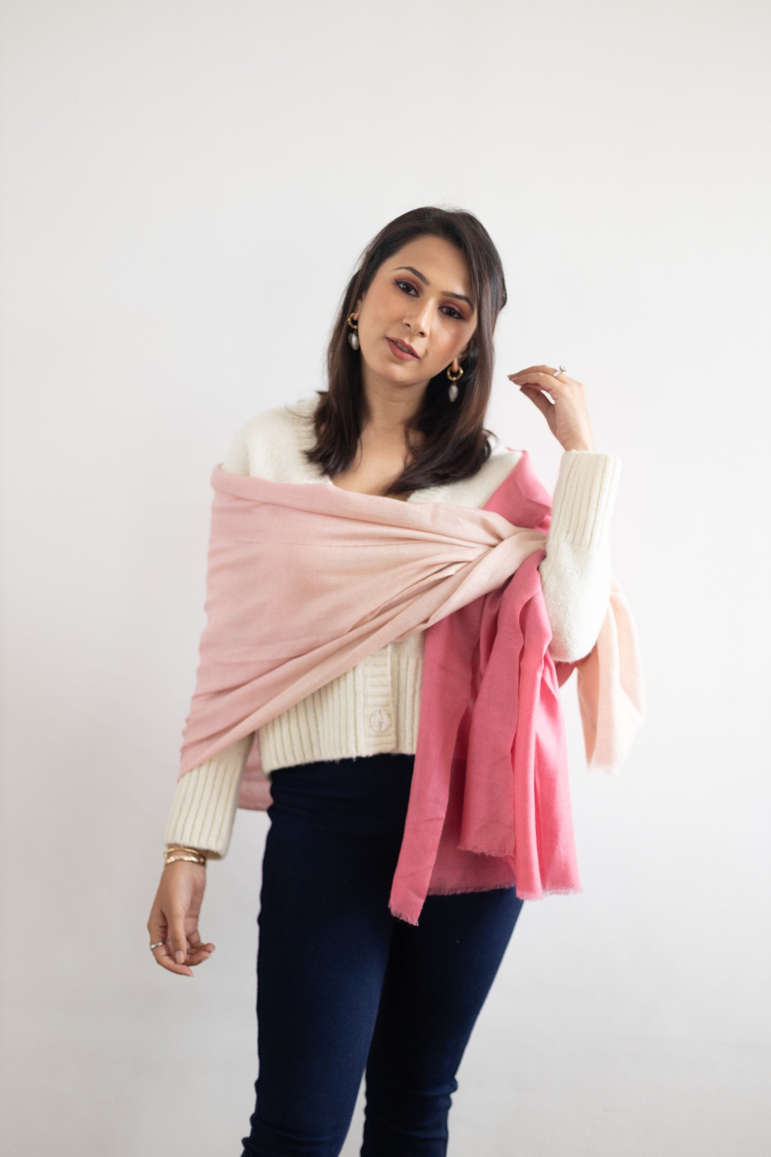 PASHMINA SHAWL, PINK SHAWL, pashmina online, buy pashmina online, pashmina brands online, pashmina shop online