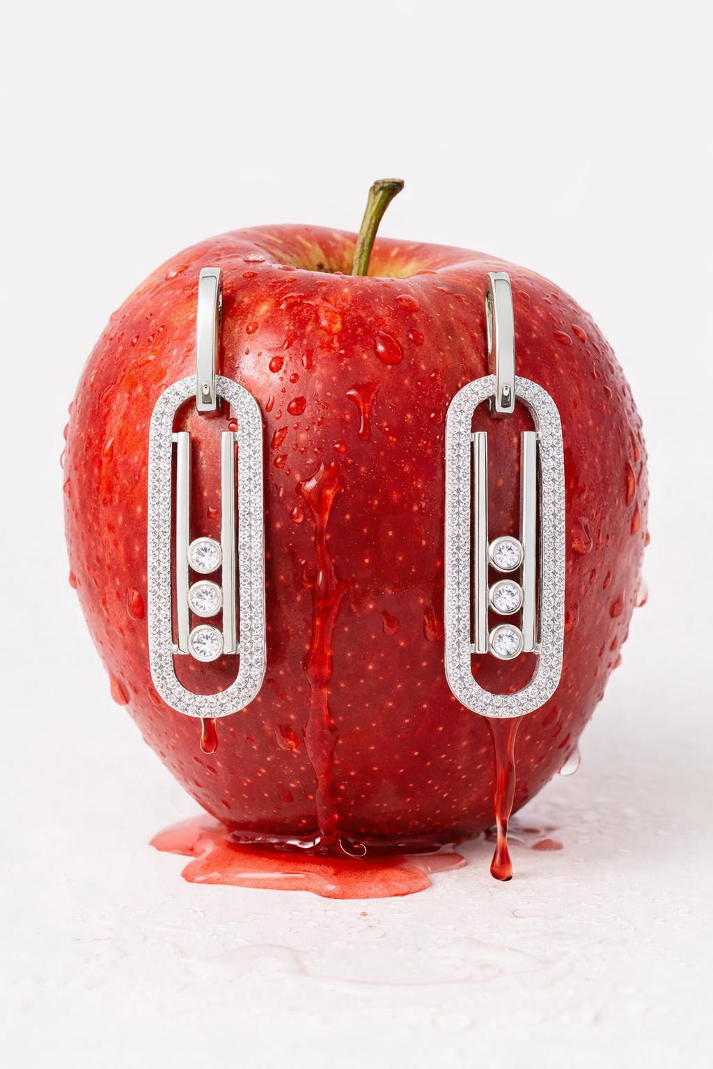 Sara Ali Khan Styled Modarta Loop Statement Earrings for PATI PATNI AUR WOH DO Promotions