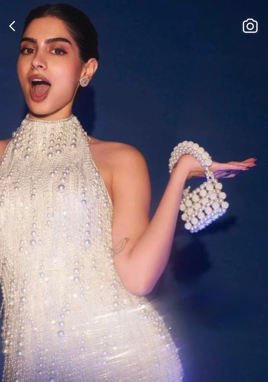 Mini Pearl Bag – Inspired by Khushi Kapoor | Modarta Exclusive
