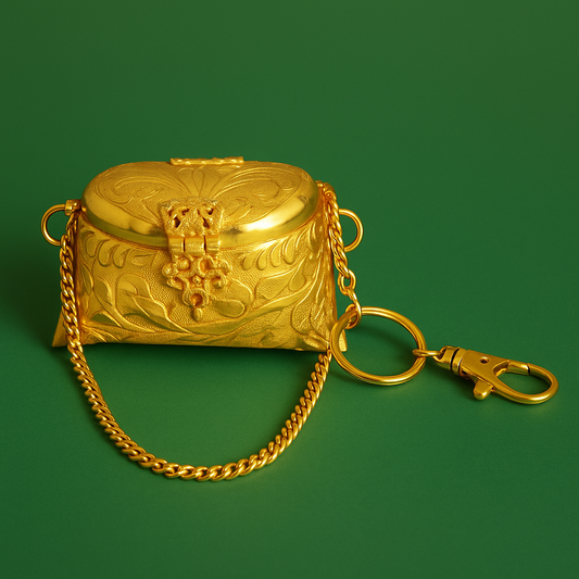 Luxe Mini Gold Batua Purse – Festive Potli Bag Style