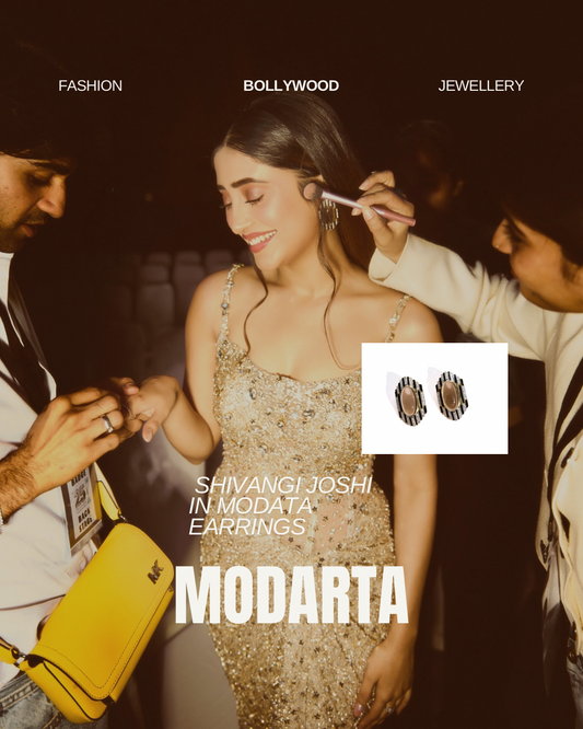 Shivangi Joshi Wears Modarta Earrings – Bollywood TV Celebrity Jewelry