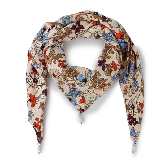 floral scarf online, womens scarf online 