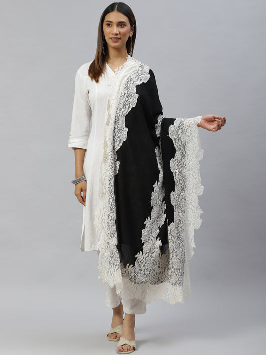 lace shawl, black shawl, valentino lace shawls by women