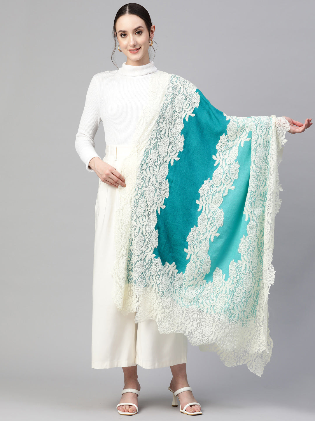 ombre shawl, lace shawl, bridal shawls online