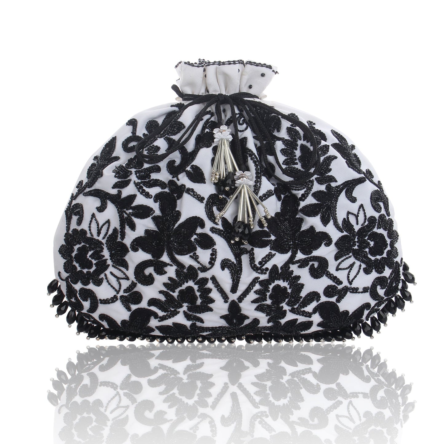 black potli bag online 