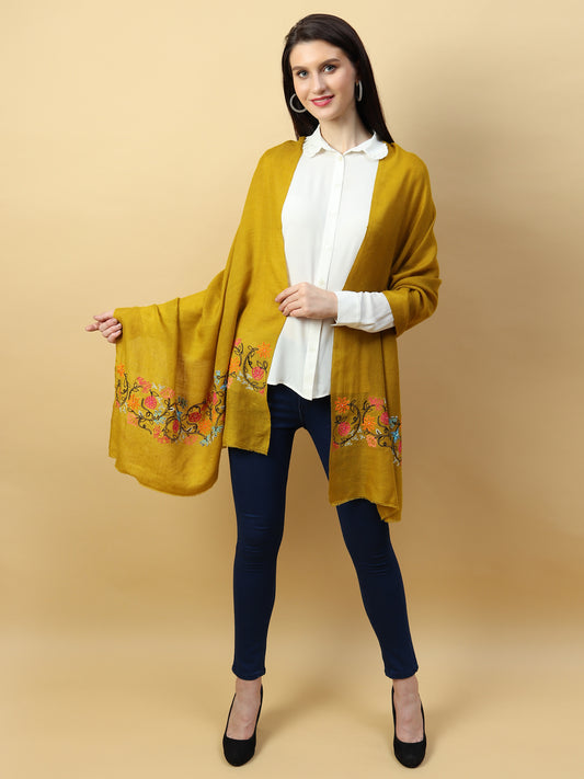 Yellow Shawl, pashmina shawls online