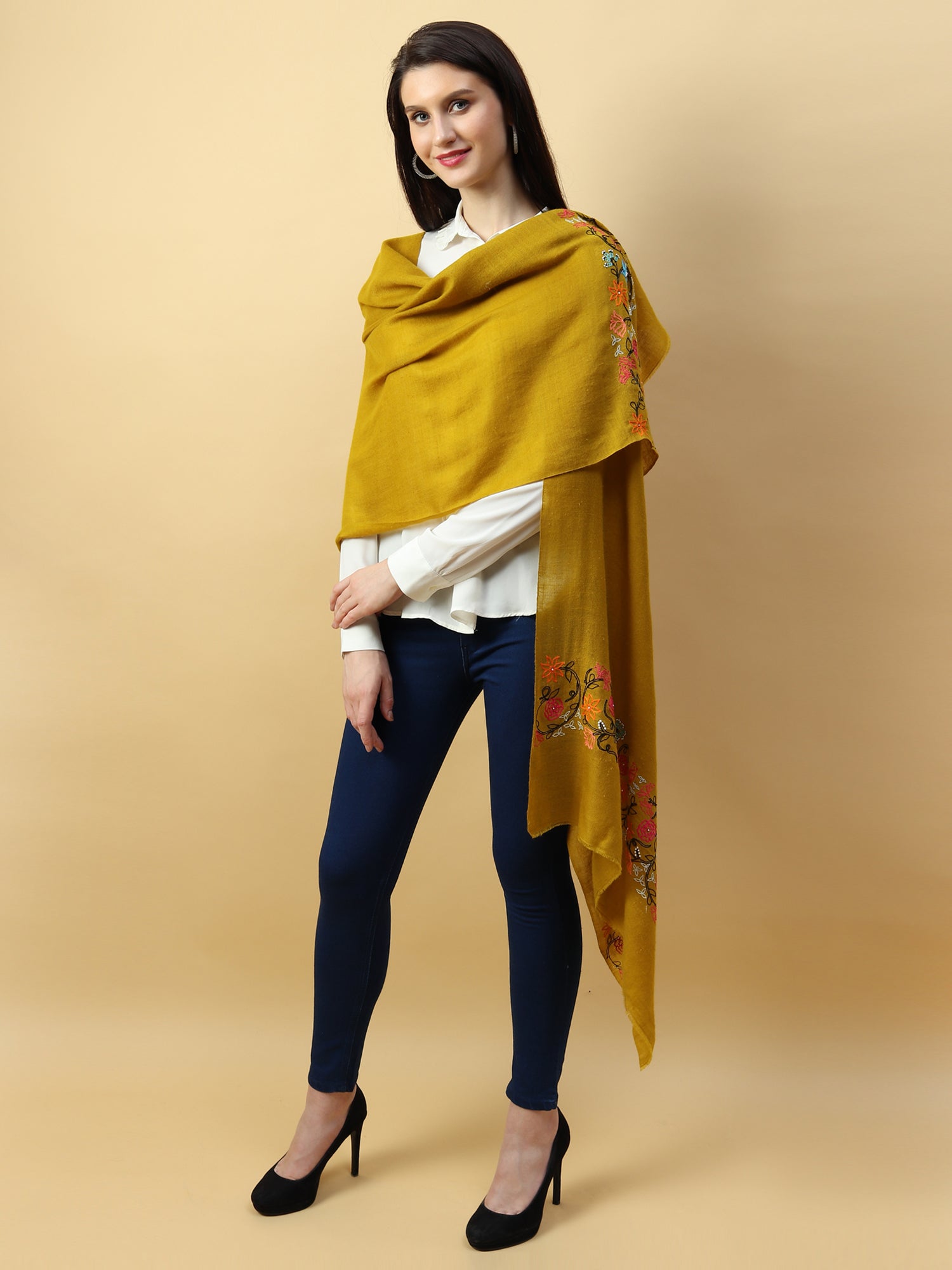 pure pashmina shawls from kashmir
