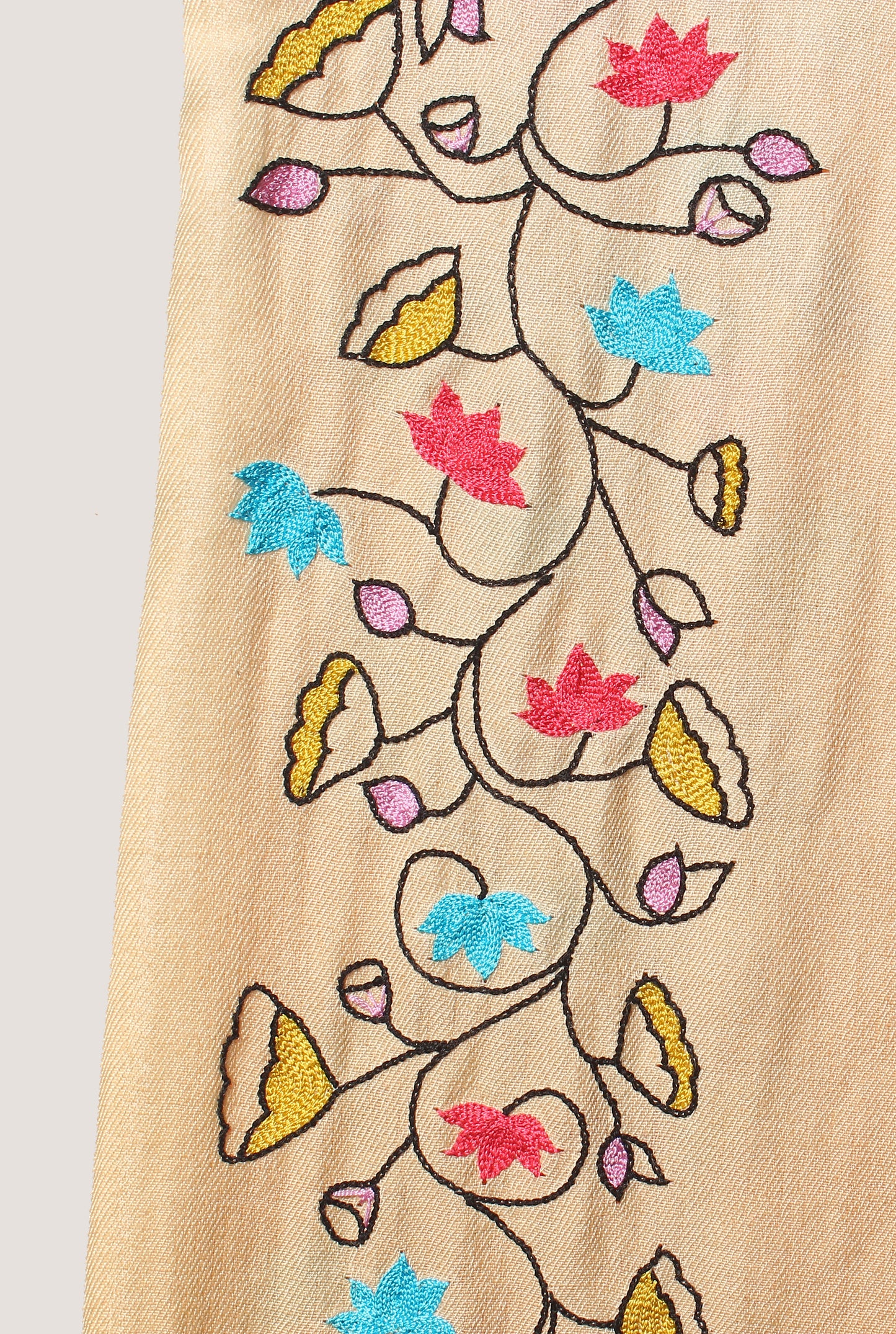 hand embroidered pashmina online 
