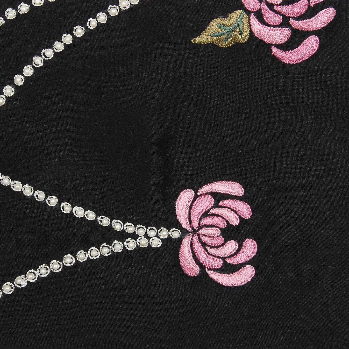 Sprouting Lotus Parsi Embroidery Stole