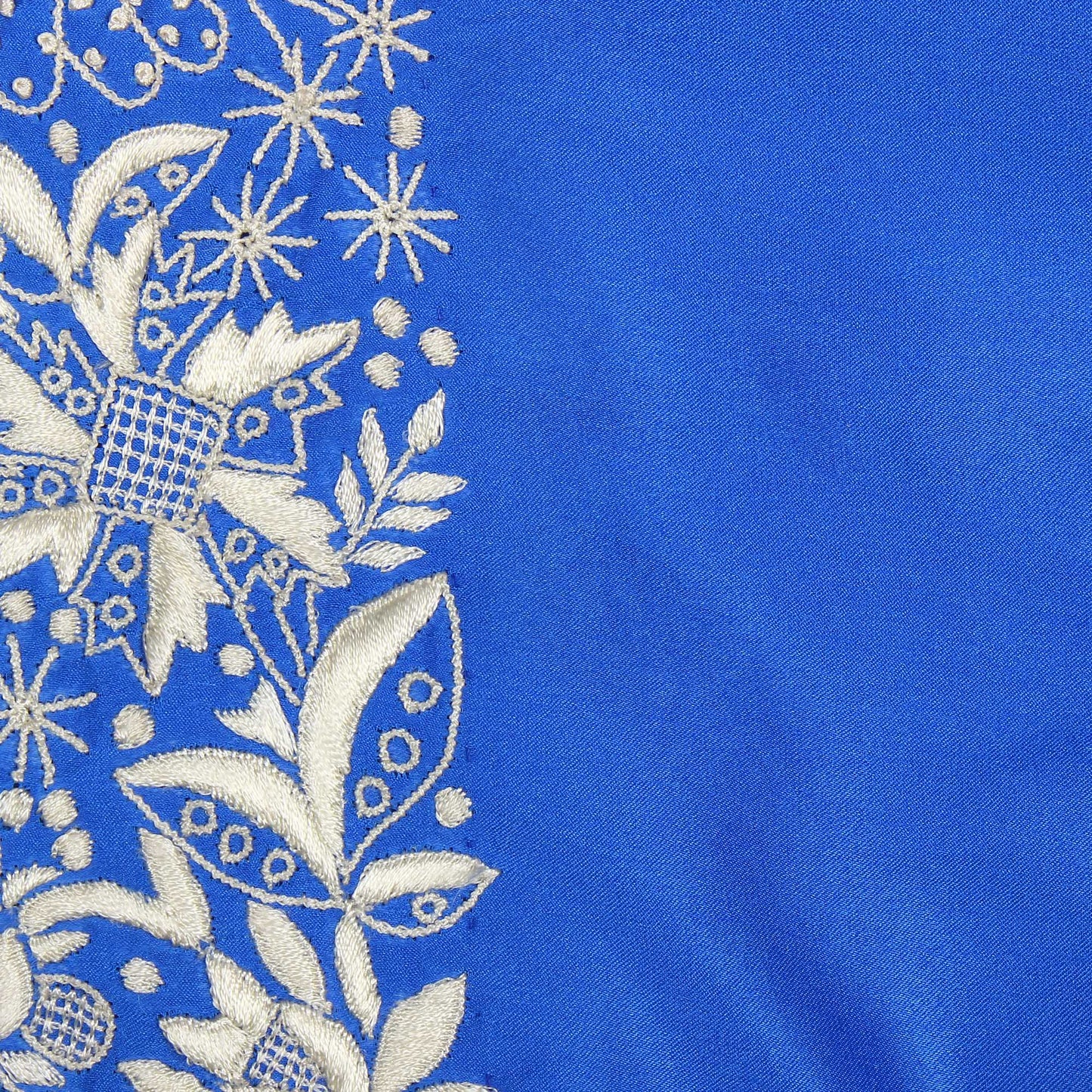 Parsi embroidery designs on silk stole 