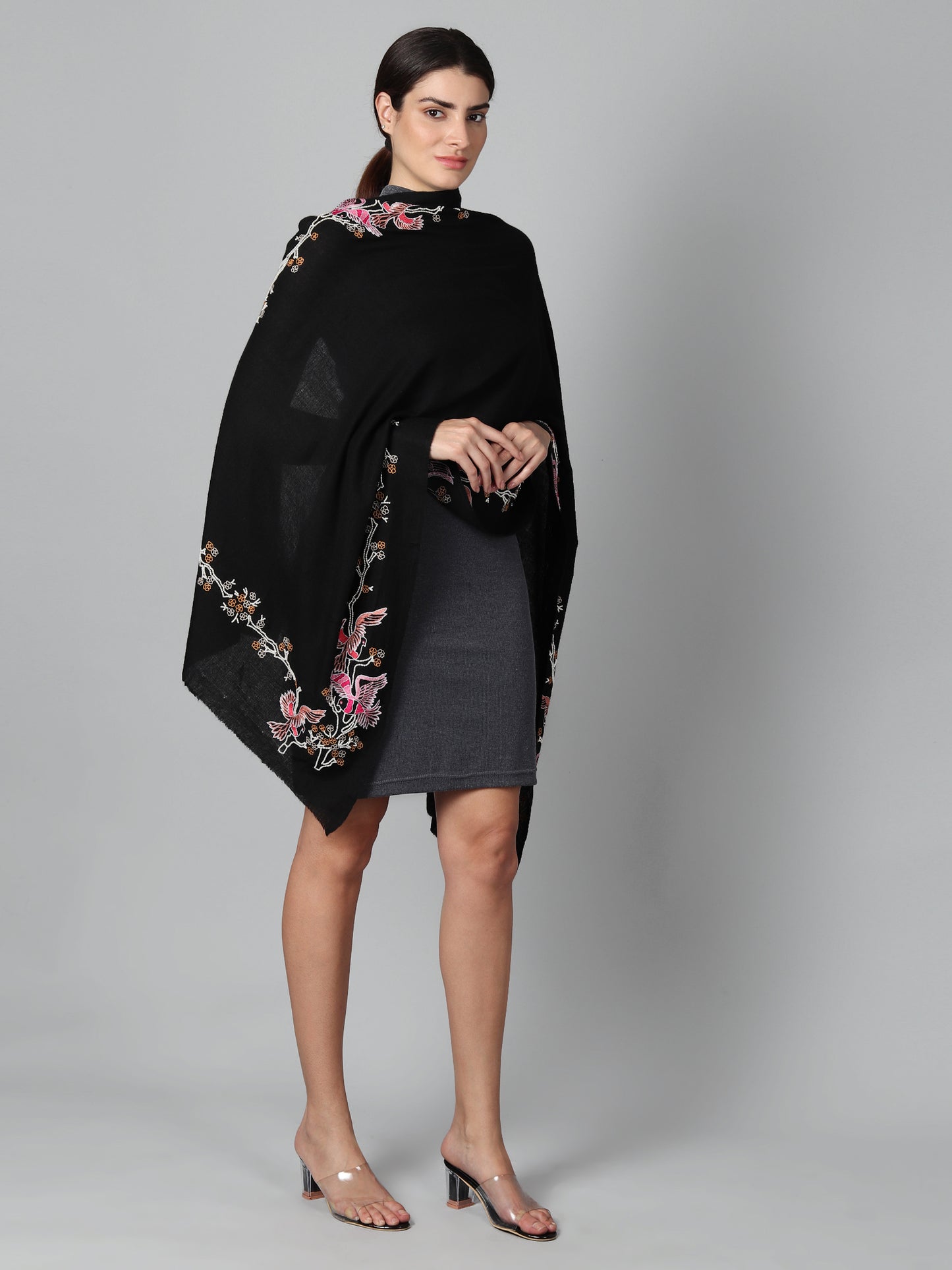 pashmina shawl online, party wear shawls online