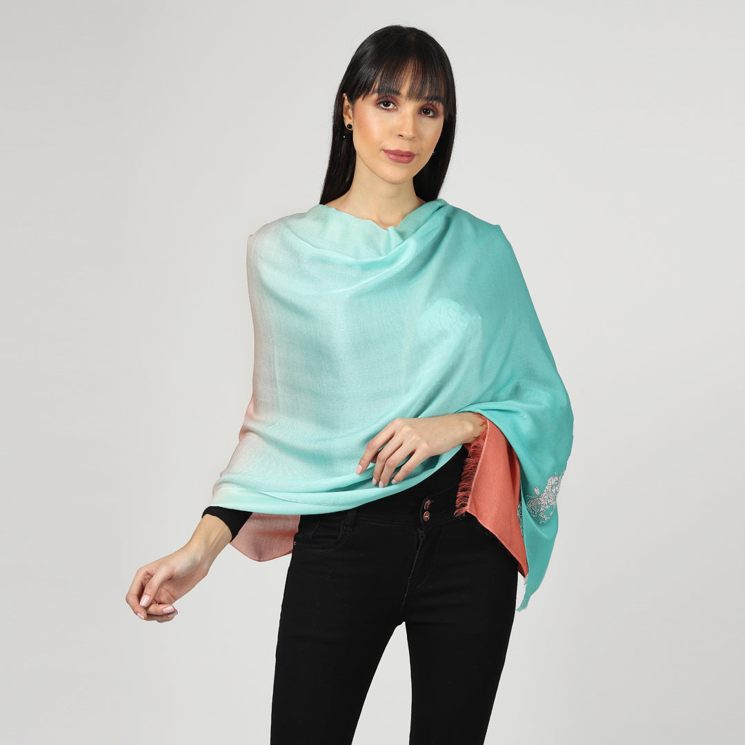 pashmina shawl online, party wear shawls online