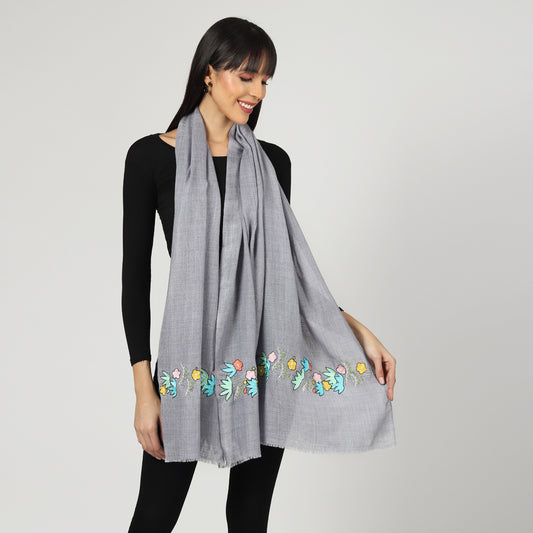 grey stole, woolen stole and winter stoles 